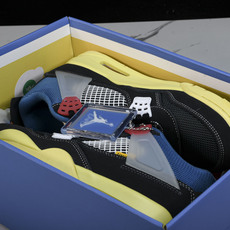 纯原原版 Union LA x Air Jordan 4 Retro SP“Off Noir”UNLA联名 黑蓝 DC9 纯原原版 Union LA x Air Jordan 4 Retro SP“Off Noir”UNLA联名 黑蓝 DC9