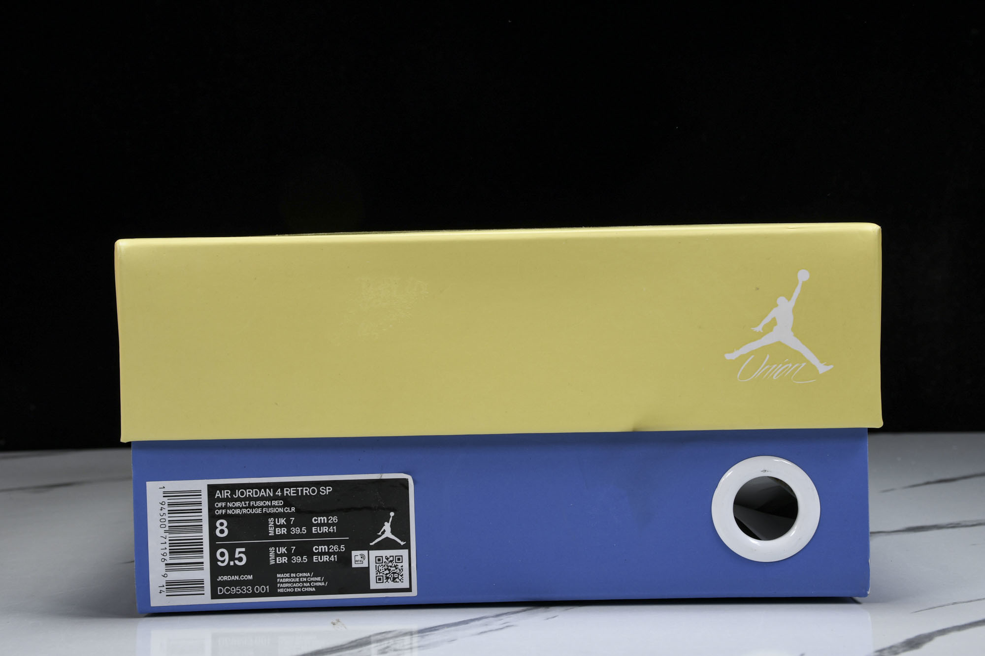 纯原原版 Union LA x Air Jordan 4 Retro SP“Off Noir”UNLA联名 黑蓝 DC9 纯原原版 Union LA x Air Jordan 4 Retro SP“Off Noir”UNLA联名 黑蓝 DC9
