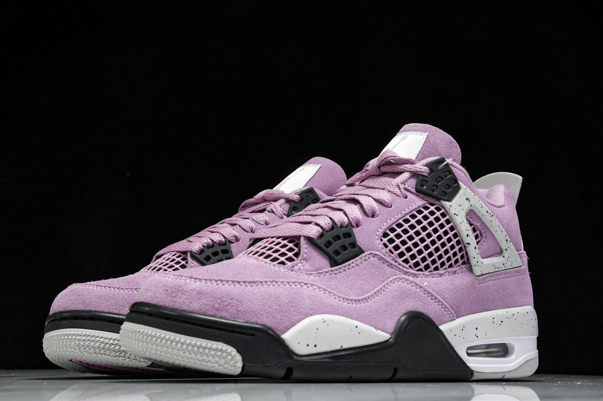 纯原原版 WMNS AIR JORDAN 4 RETRO “Orchid” 猛男粉色 AQ9129-501 #YZ001