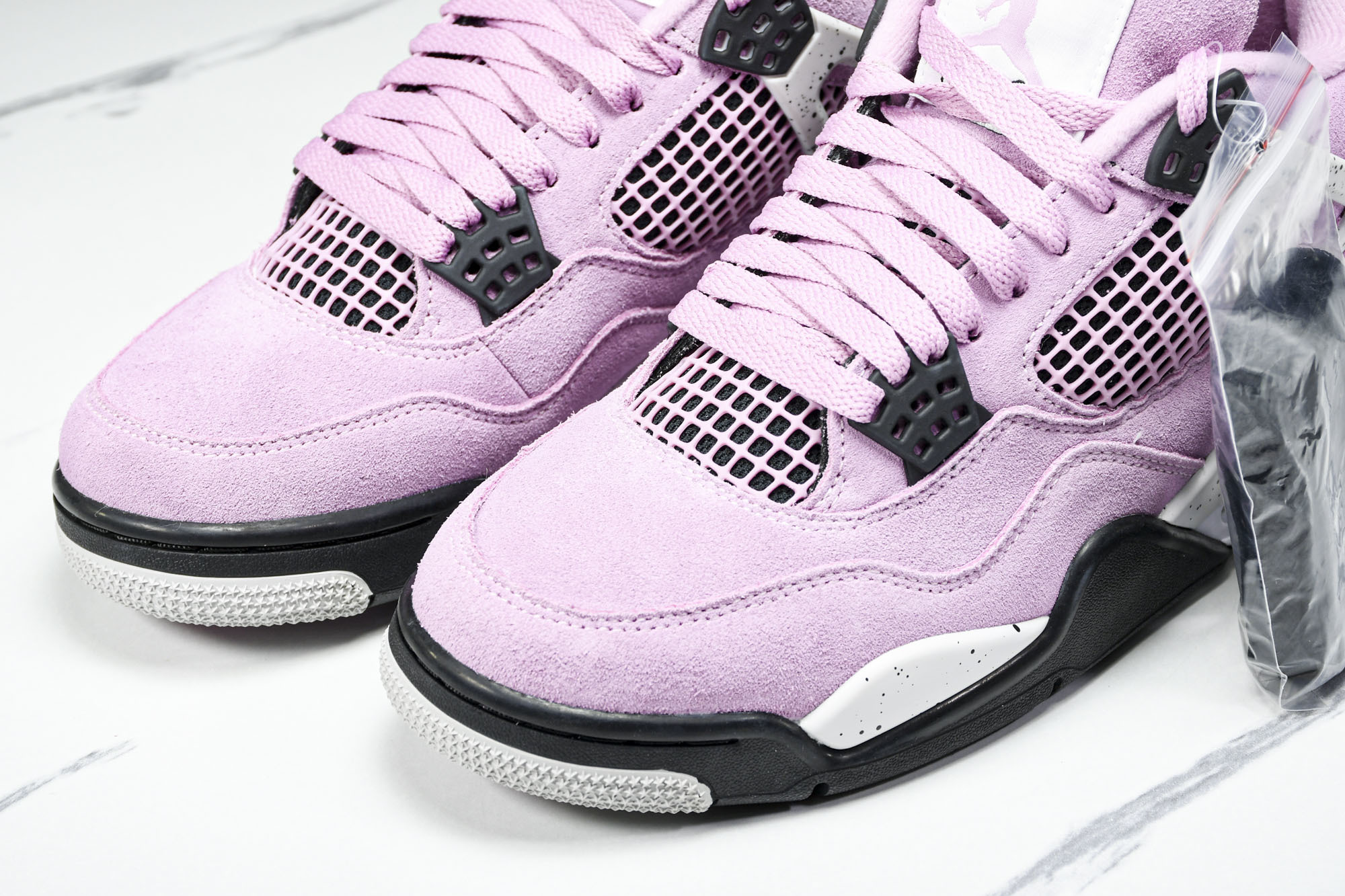 纯原原版 WMNS AIR JORDAN 4 RETRO “Orchid” 猛男粉色 AQ9129-501 #YZ001