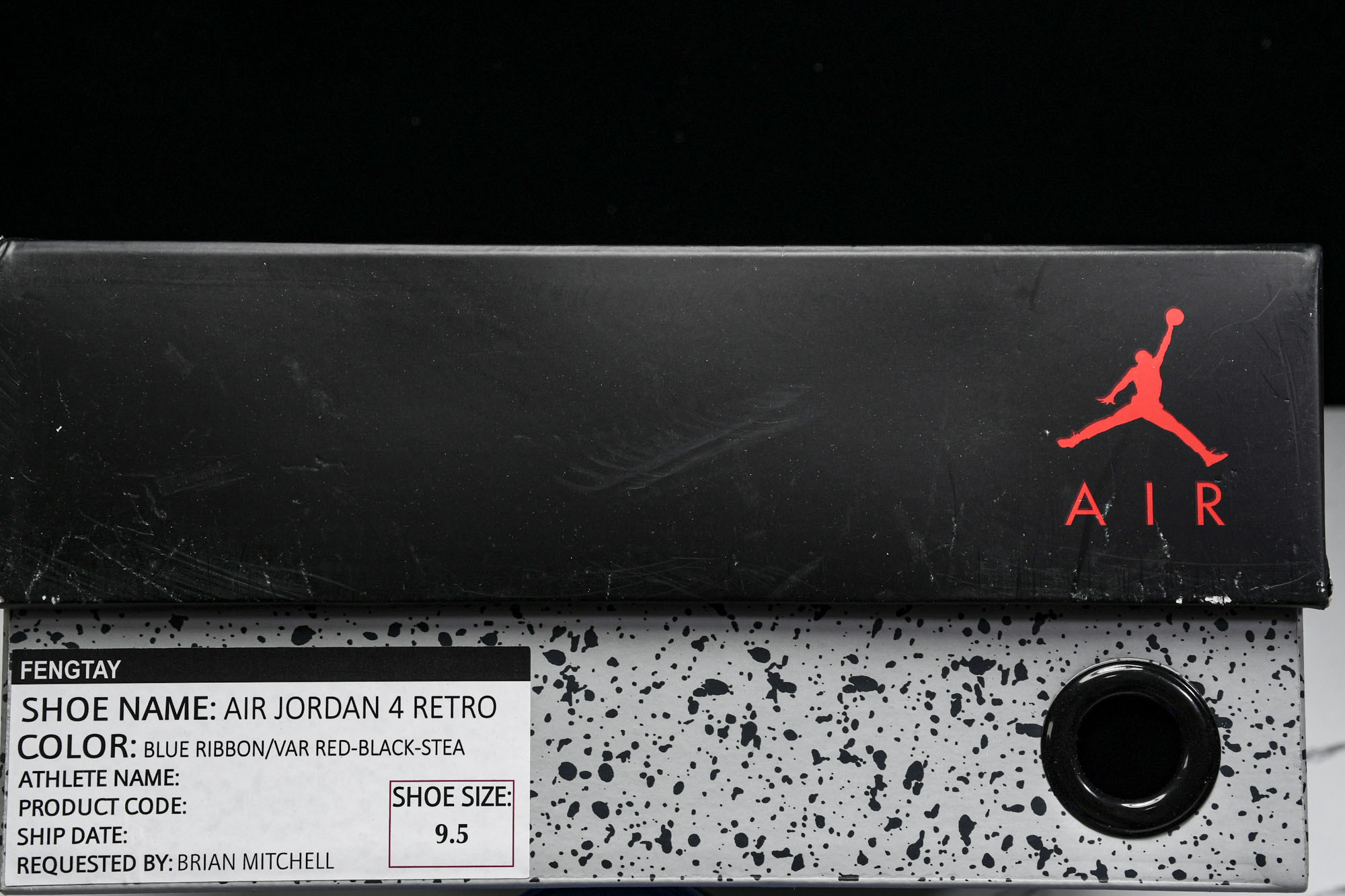 纯原原版 Air Jordan 4 Retro 蓝色 - #YZ001-1 40 40.5 41 42 42.5 43 