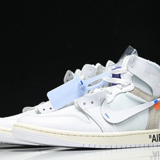 纯原原版 Off White x Air Jordan OW AJ1 乔1联名白 高帮篮球鞋 AA3834-100 #Y 纯原原版 Off White x Air Jordan OW AJ1 乔1联名白 高帮篮球鞋 AA3834-100 #Y