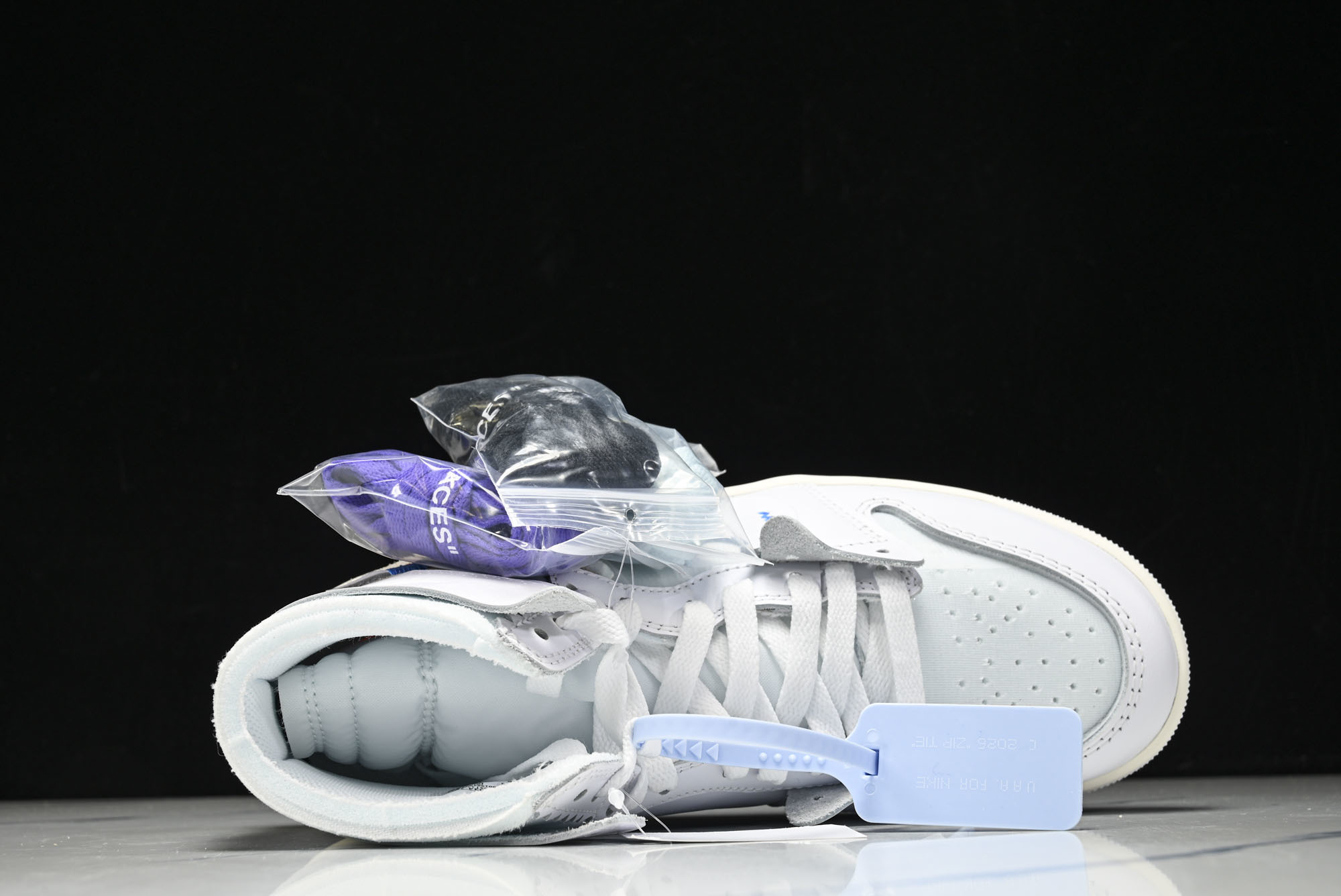 纯原原版 Off White x Air Jordan OW AJ1 乔1联名白 高帮篮球鞋 AA3834-100 #Y 纯原原版 Off White x Air Jordan OW AJ1 乔1联名白 高帮篮球鞋 AA3834-100 #Y