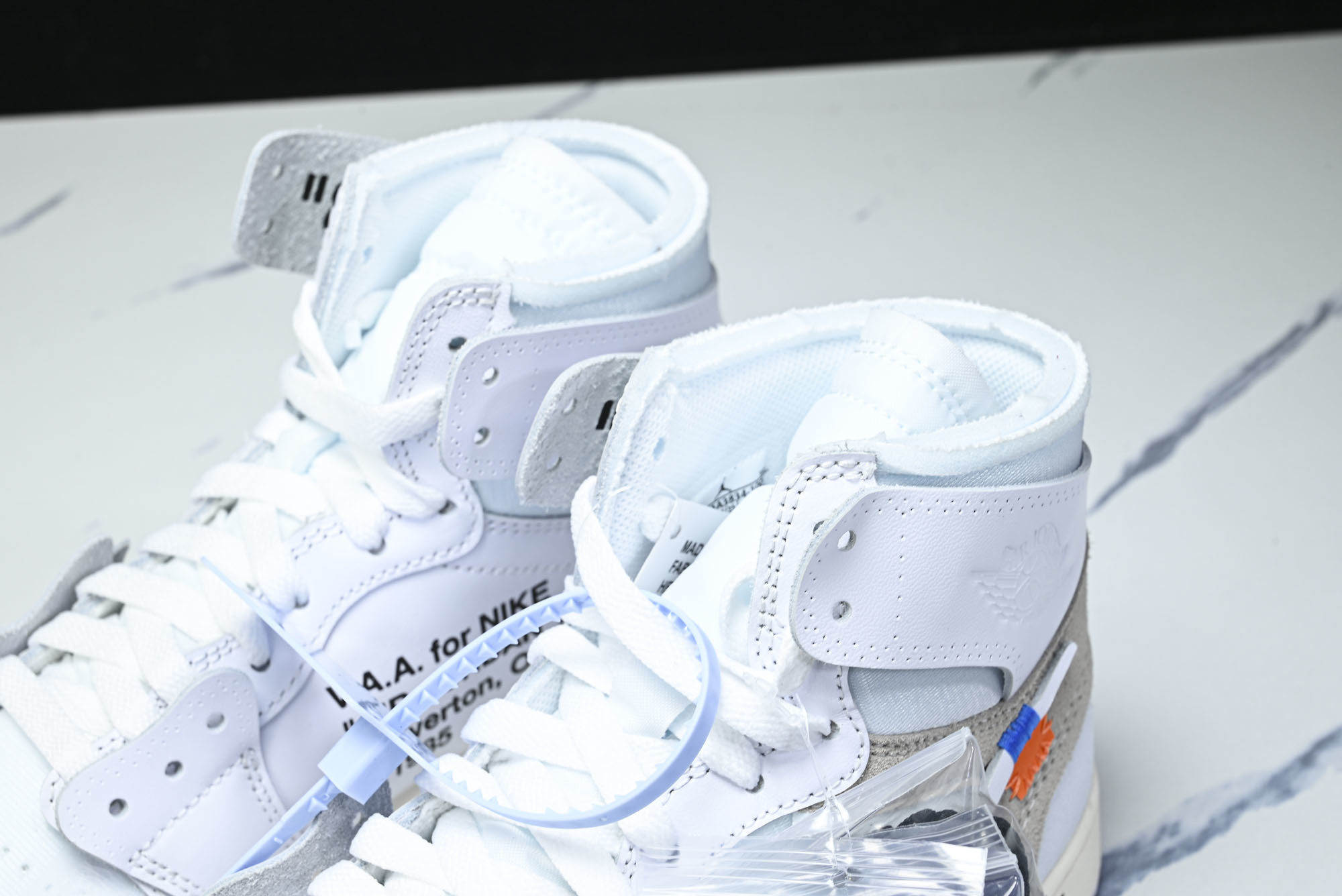 纯原原版 Off White x Air Jordan OW AJ1 乔1联名白 高帮篮球鞋 AA3834-100 #Y 纯原原版 Off White x Air Jordan OW AJ1 乔1联名白 高帮篮球鞋 AA3834-100 #Y