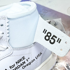 纯原原版 Off White x Air Jordan OW AJ1 乔1联名白 高帮篮球鞋 AA3834-100 #Y 纯原原版 Off White x Air Jordan OW AJ1 乔1联名白 高帮篮球鞋 AA3834-100 #Y