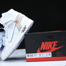纯原原版 Off White x Air Jordan OW AJ1 乔1联名白 高帮篮球鞋 AA3834-100 #Y 纯原原版 Off White x Air Jordan OW AJ1 乔1联名白 高帮篮球鞋 AA3834-100 #Y