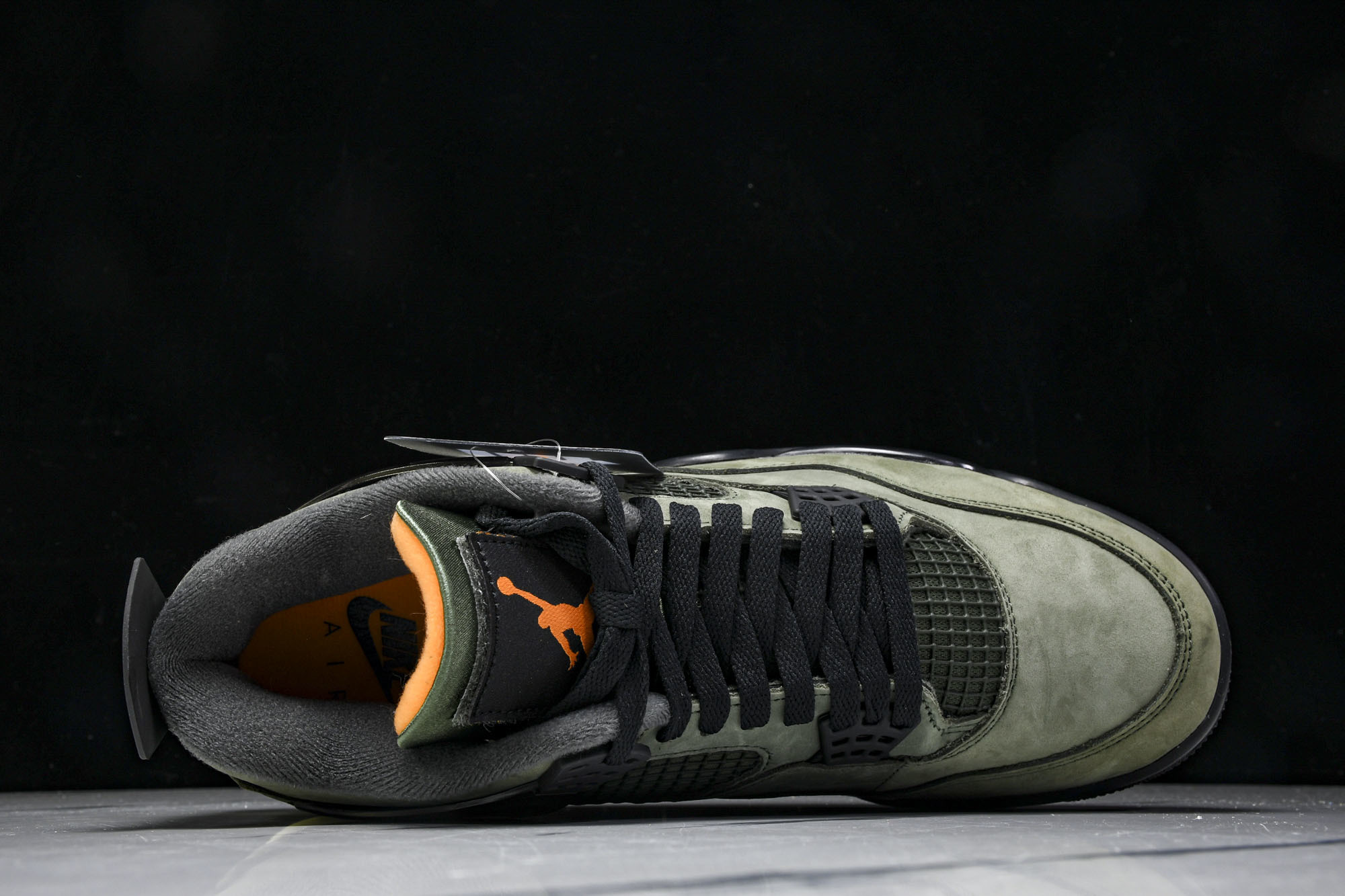纯原原版 Undefeated x Air Jordan 4 OG AJ4 乔4橄榄绿麂皮 IB1519-200 #YZ