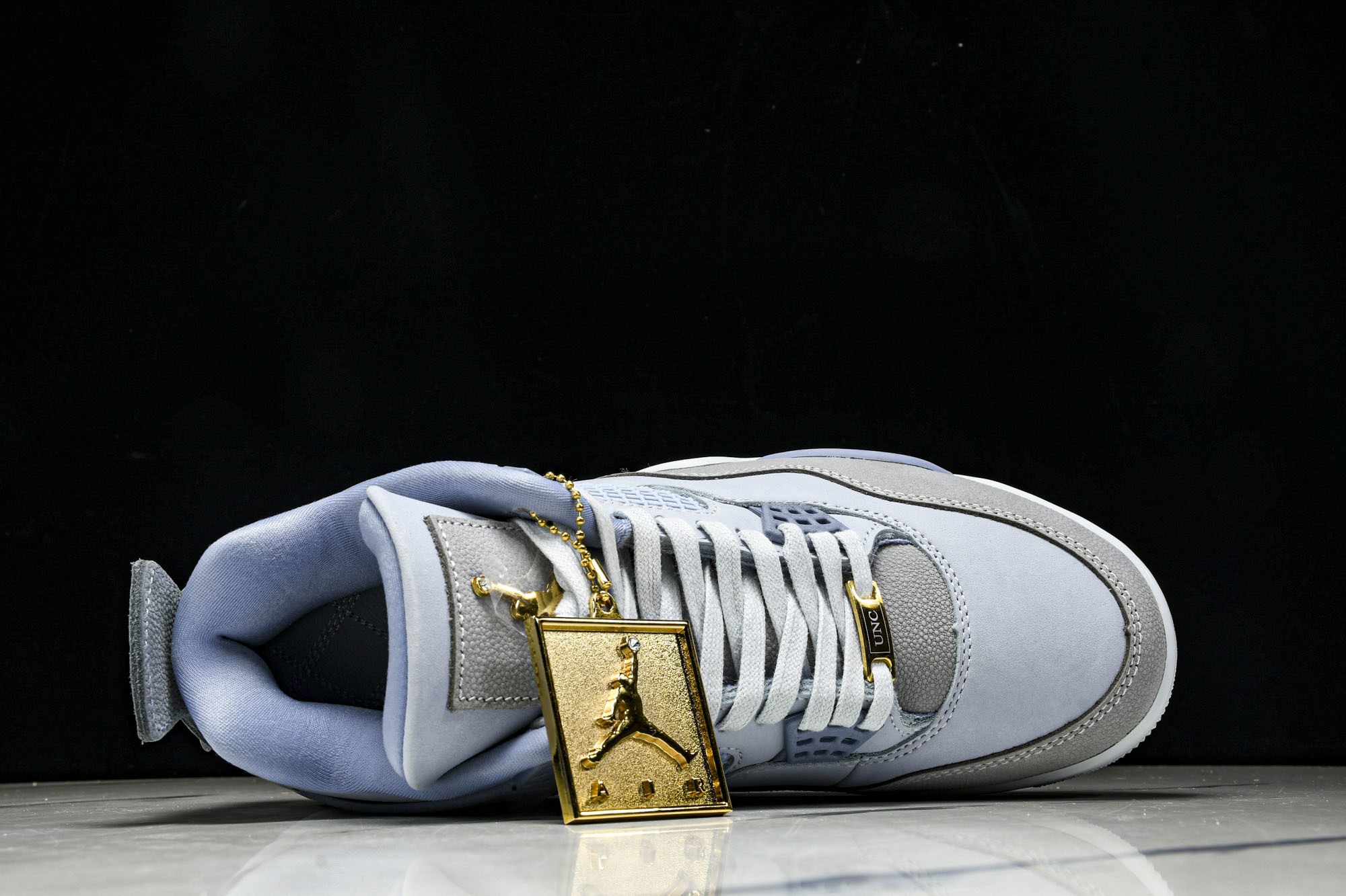 纯原原版 Air Jordan 4 Retro _NCAA_ AJ4 乔4 UN联名蓝 HV9204-407 #YZ00 纯原原版 Air Jordan 4 Retro _NCAA_ AJ4 乔4 UN联名蓝 HV9204-407 #YZ00
