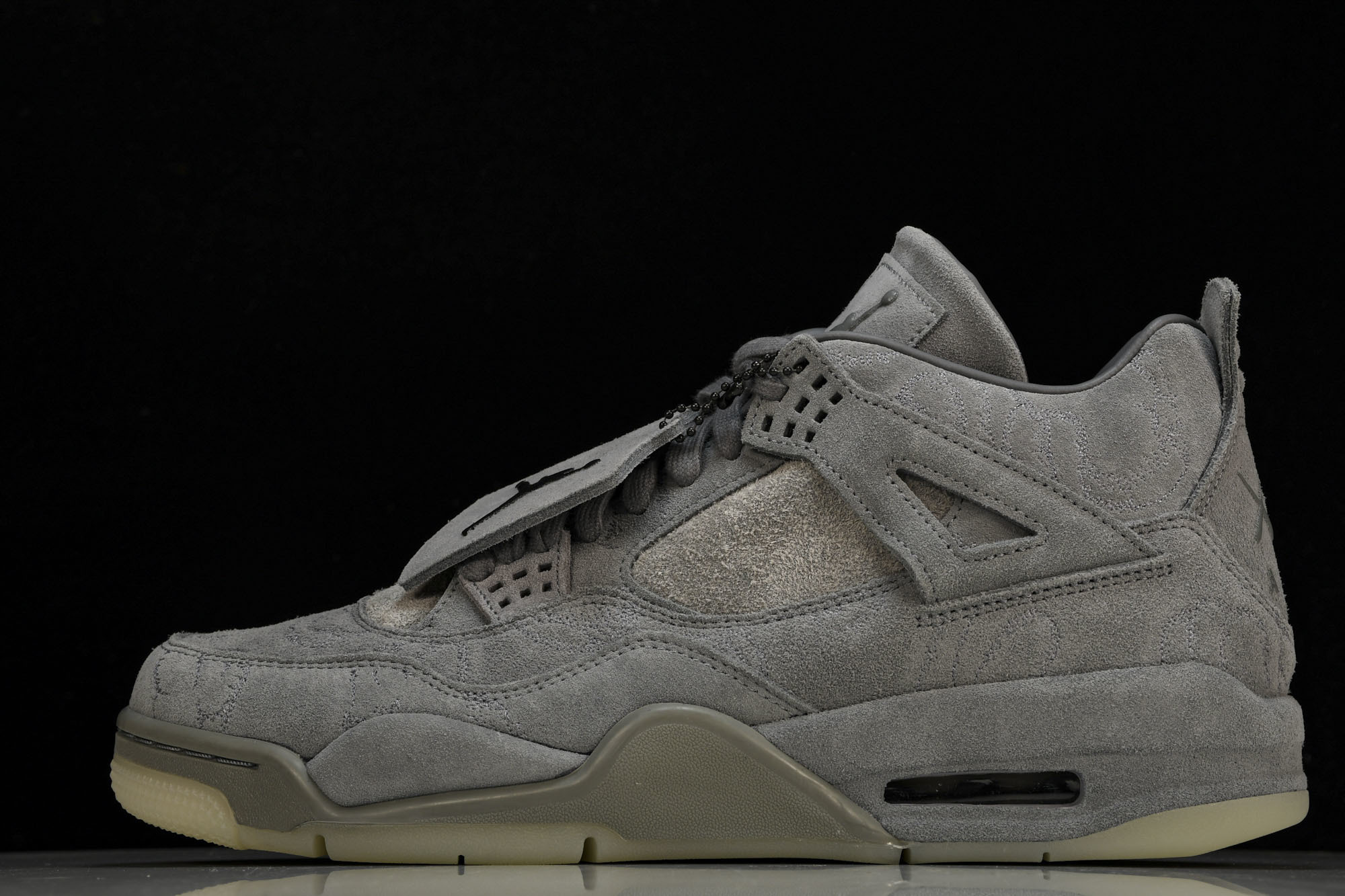 纯原原版 AIR JORDAN 4 RETRO KAWS 4kaws 涂鸦灰色 -003 #YZ001-1 40 40.
