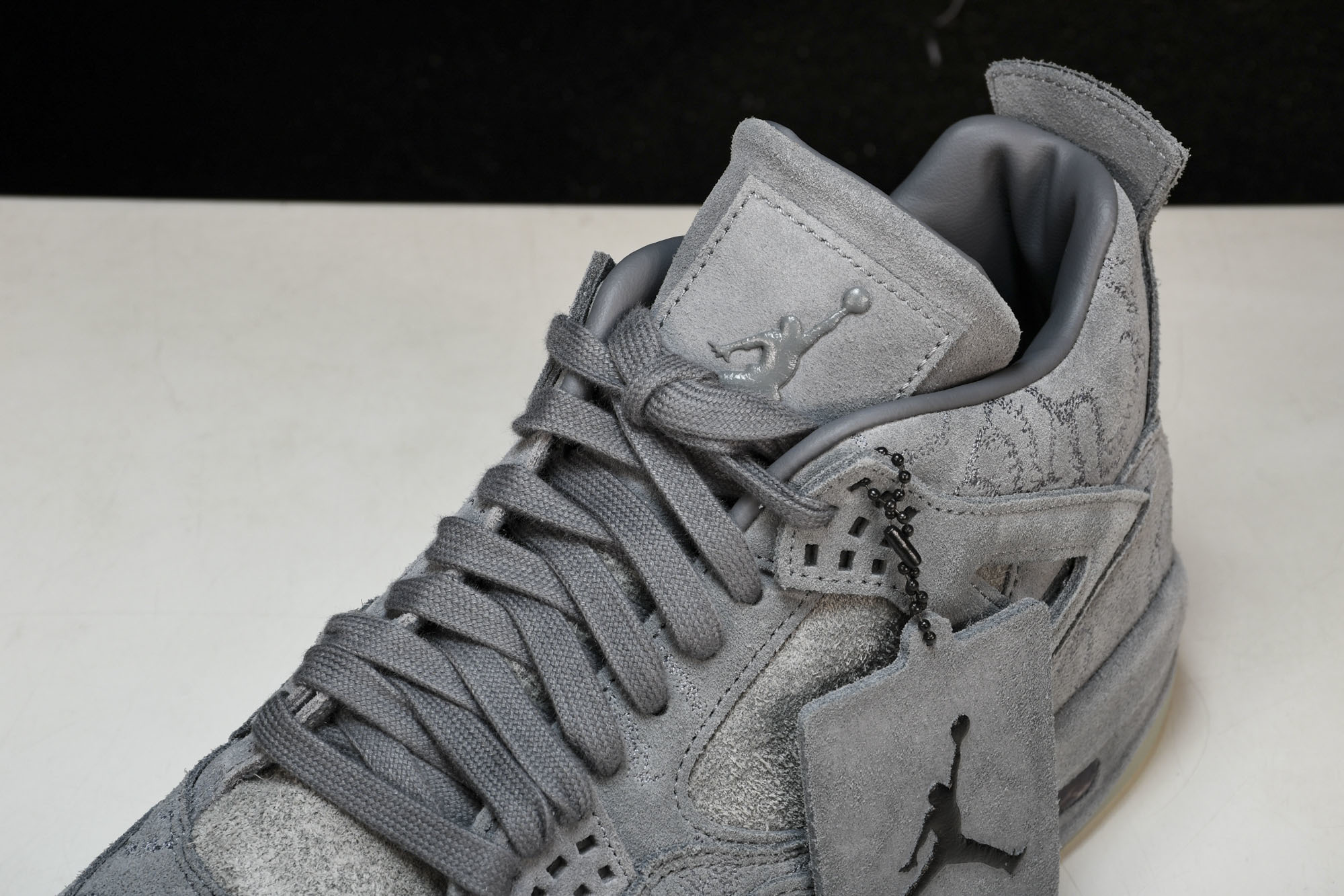 纯原原版 AIR JORDAN 4 RETRO KAWS 4kaws 涂鸦灰色 -003 #YZ001-1 40 40.