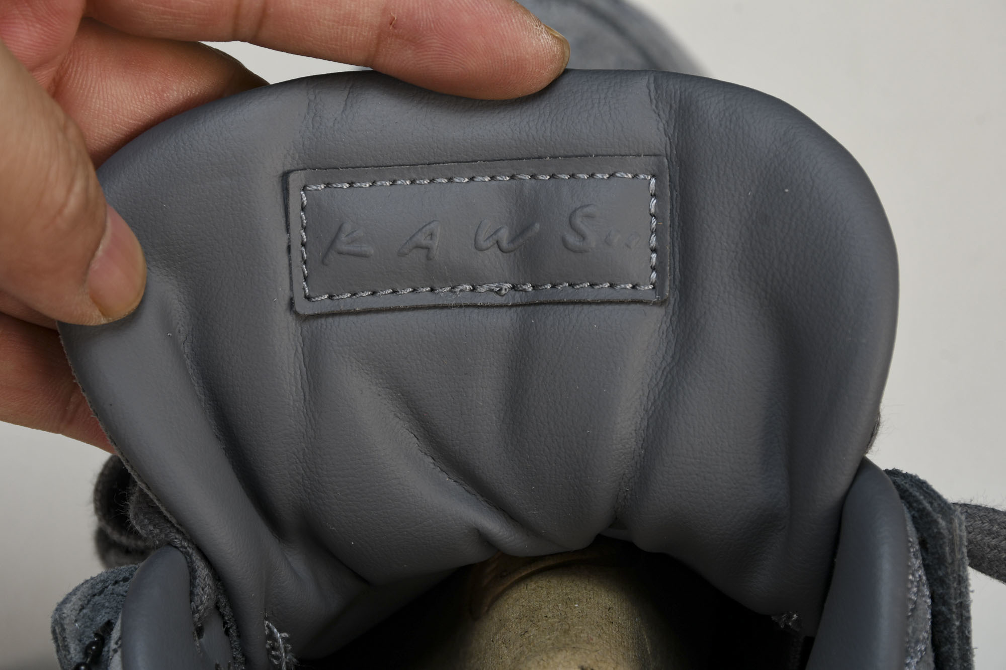 纯原原版 AIR JORDAN 4 RETRO KAWS 4kaws 涂鸦灰色 -003 #YZ001-1 40 40.