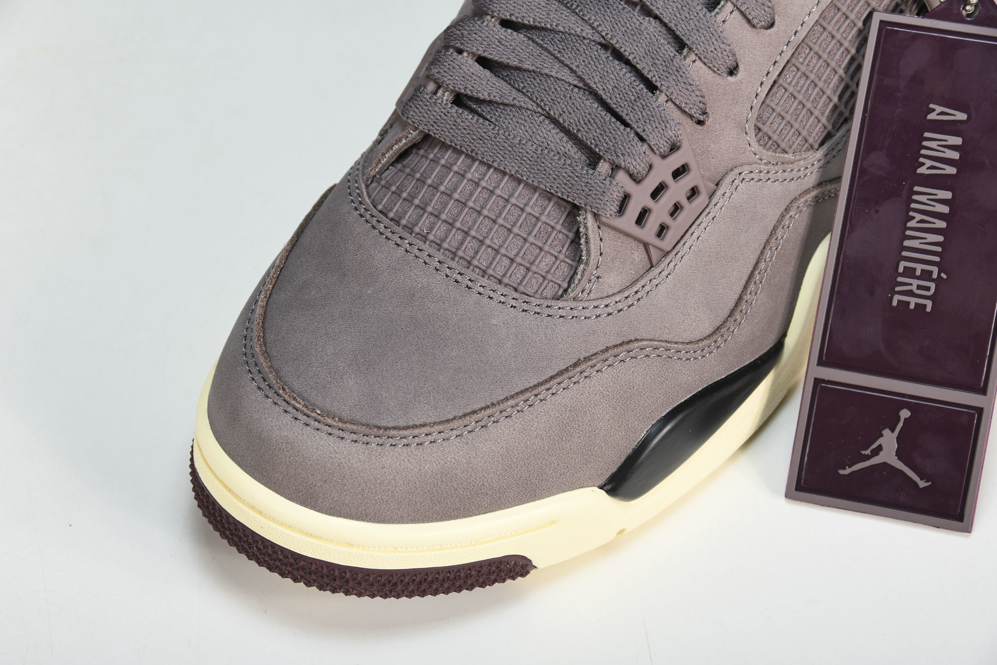 纯原原版 A Ma Maniére x Air Jordan 4 _Violet Ore_ AJ4 乔4联名款 勃艮第红 纯原原版 A Ma Maniére x Air Jordan 4 _Violet Ore_ AJ4 乔4联名款 勃艮第红