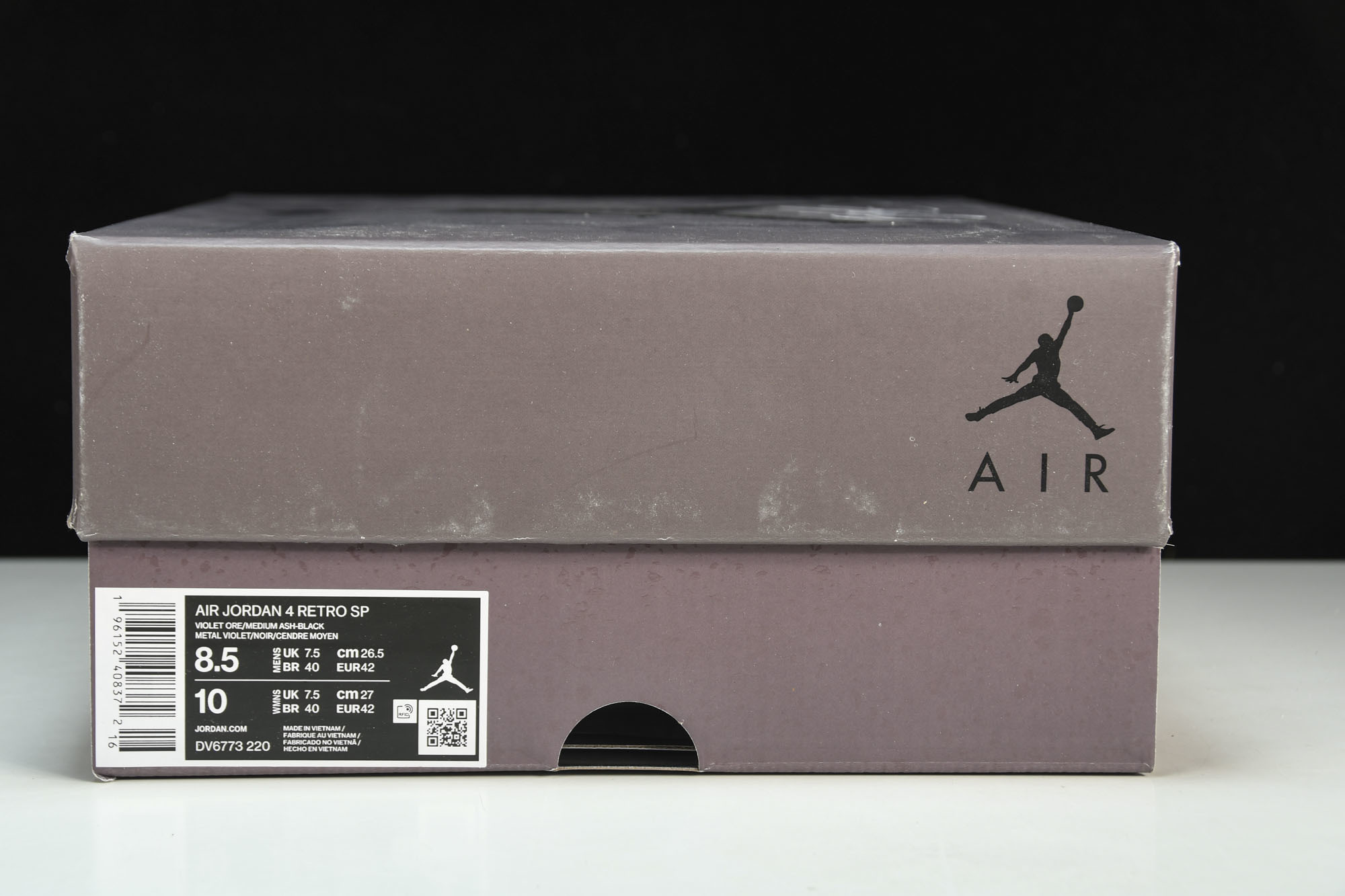 纯原原版 A Ma Maniére x Air Jordan 4 _Violet Ore_ AJ4 乔4联名款 勃艮第红 纯原原版 A Ma Maniére x Air Jordan 4 _Violet Ore_ AJ4 乔4联名款 勃艮第红