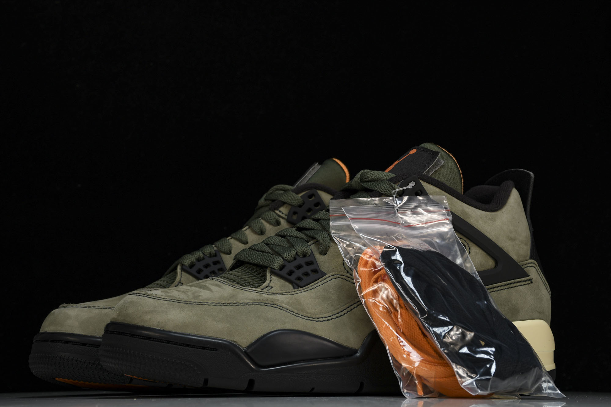 纯原原版 Air Jordan 4 Retro UNDFTD 军绿 书包 JBM351-M1 #YZ001-1 40 4