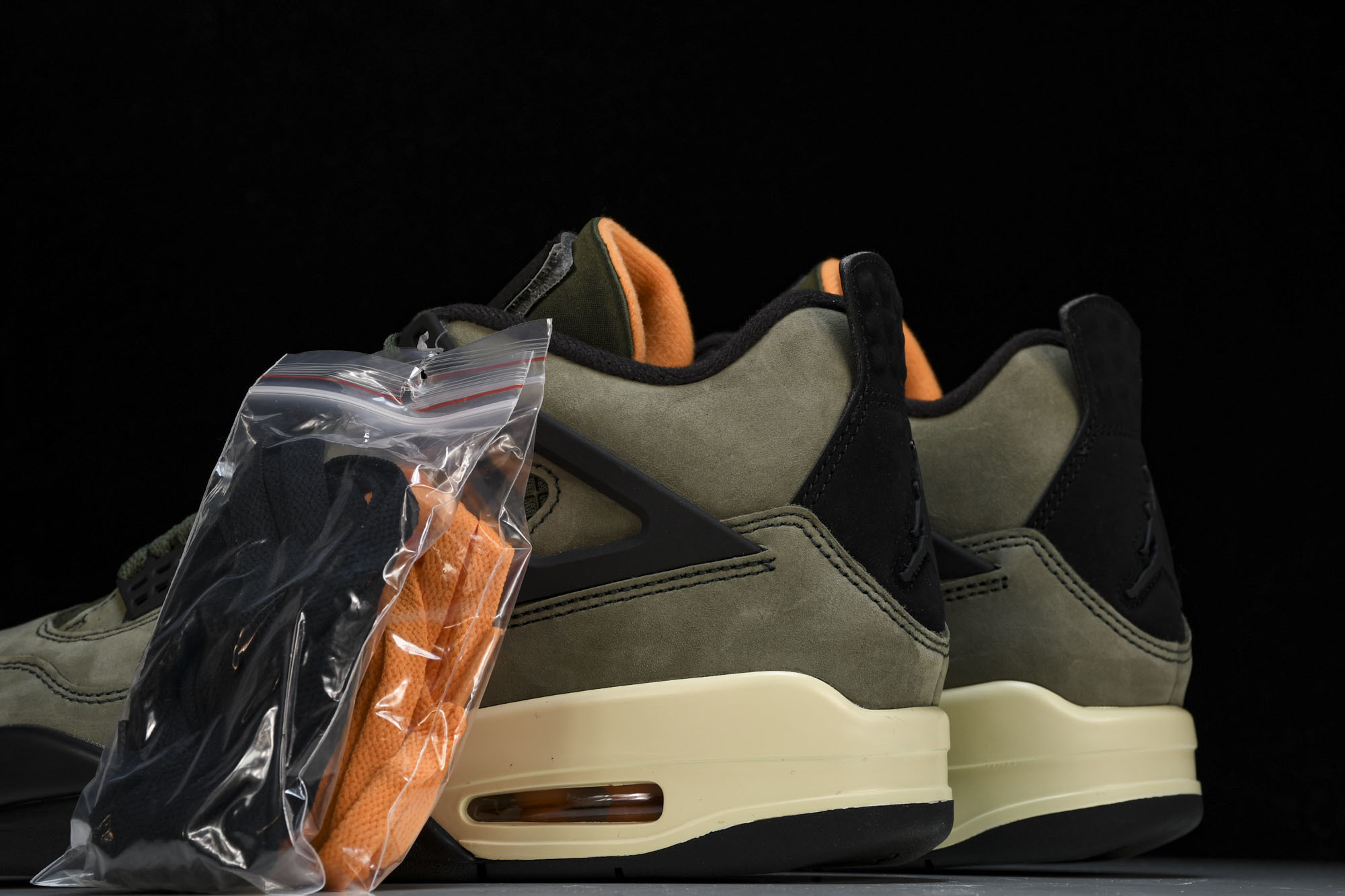纯原原版 Air Jordan 4 Retro UNDFTD 军绿 书包 JBM351-M1 #YZ001-1 40 4