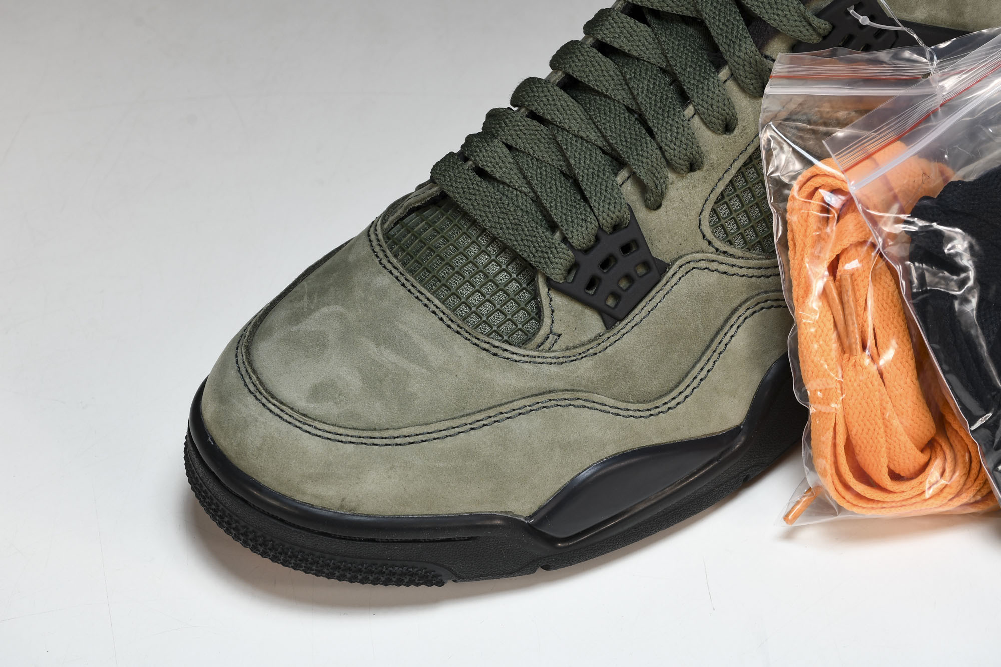 纯原原版 Air Jordan 4 Retro UNDFTD 军绿 书包 JBM351-M1 #YZ001-1 40 4
