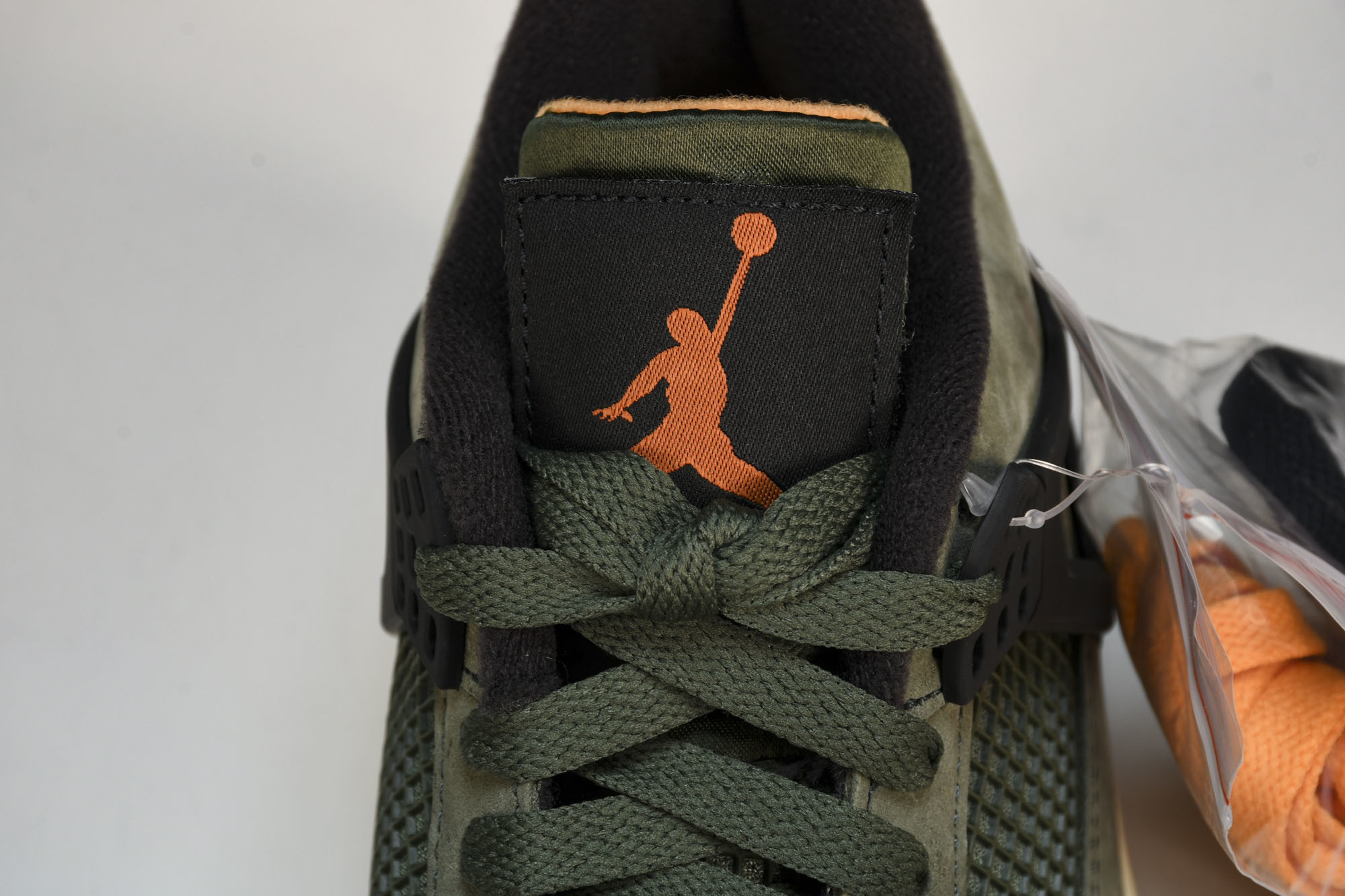 纯原原版 Air Jordan 4 Retro UNDFTD 军绿 书包 JBM351-M1 #YZ001-1 40 4