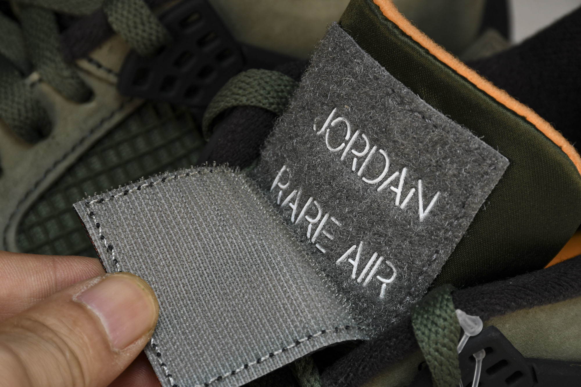 纯原原版 Air Jordan 4 Retro UNDFTD 军绿 书包 JBM351-M1 #YZ001-1 40 4
