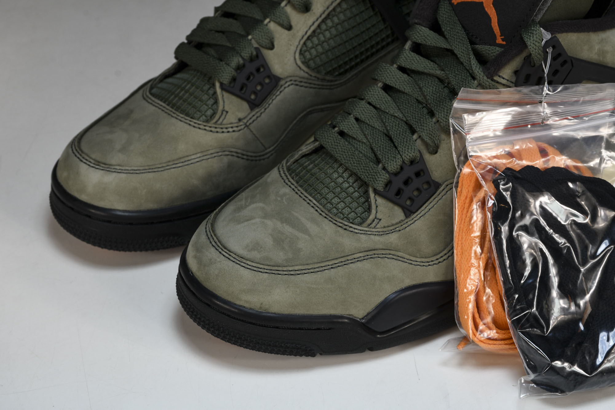 纯原原版 Air Jordan 4 Retro UNDFTD 军绿 书包 JBM351-M1 #YZ001-1 40 4