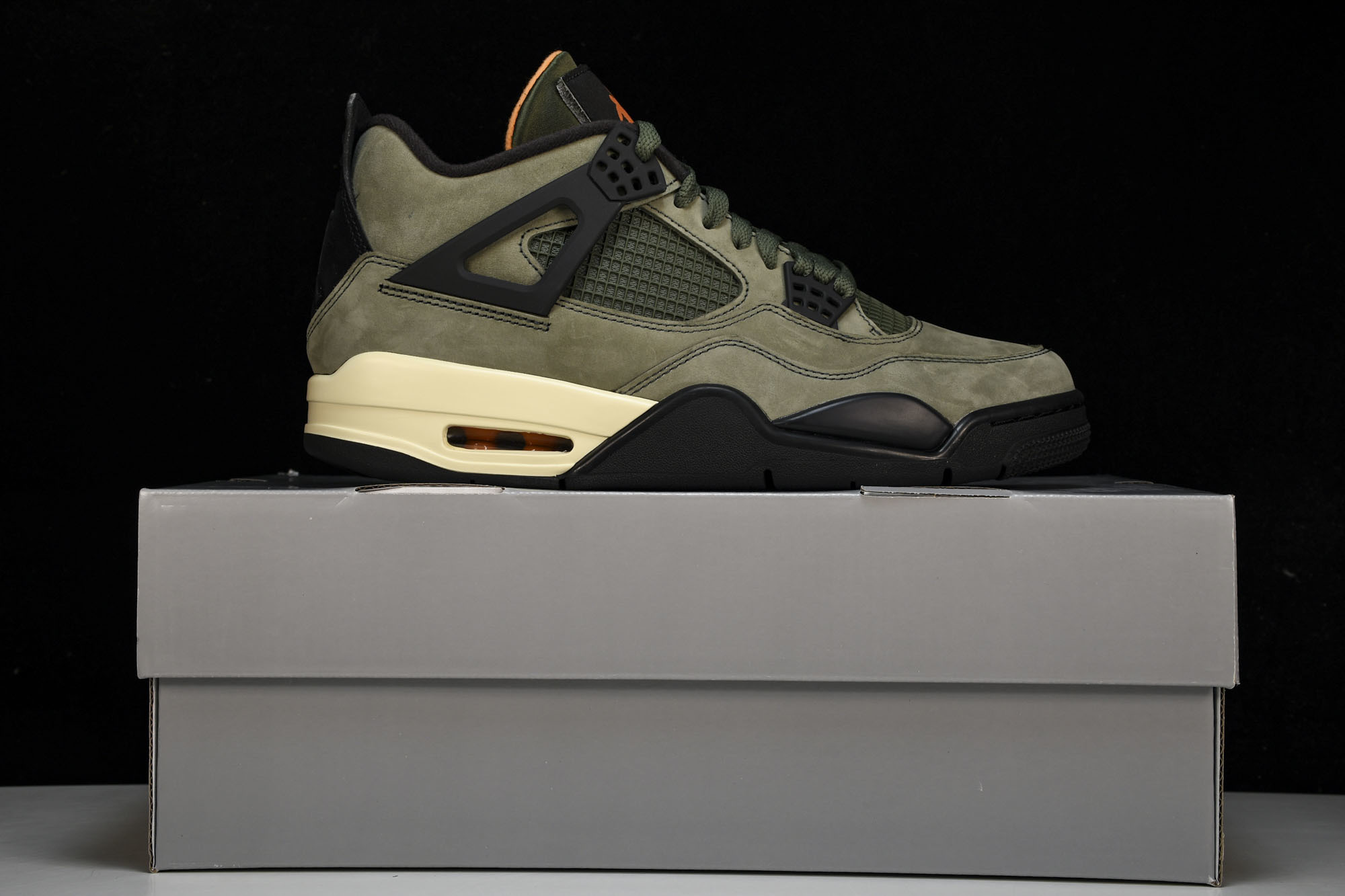 纯原原版 Air Jordan 4 Retro UNDFTD 军绿 书包 JBM351-M1 #YZ001-1 40 4