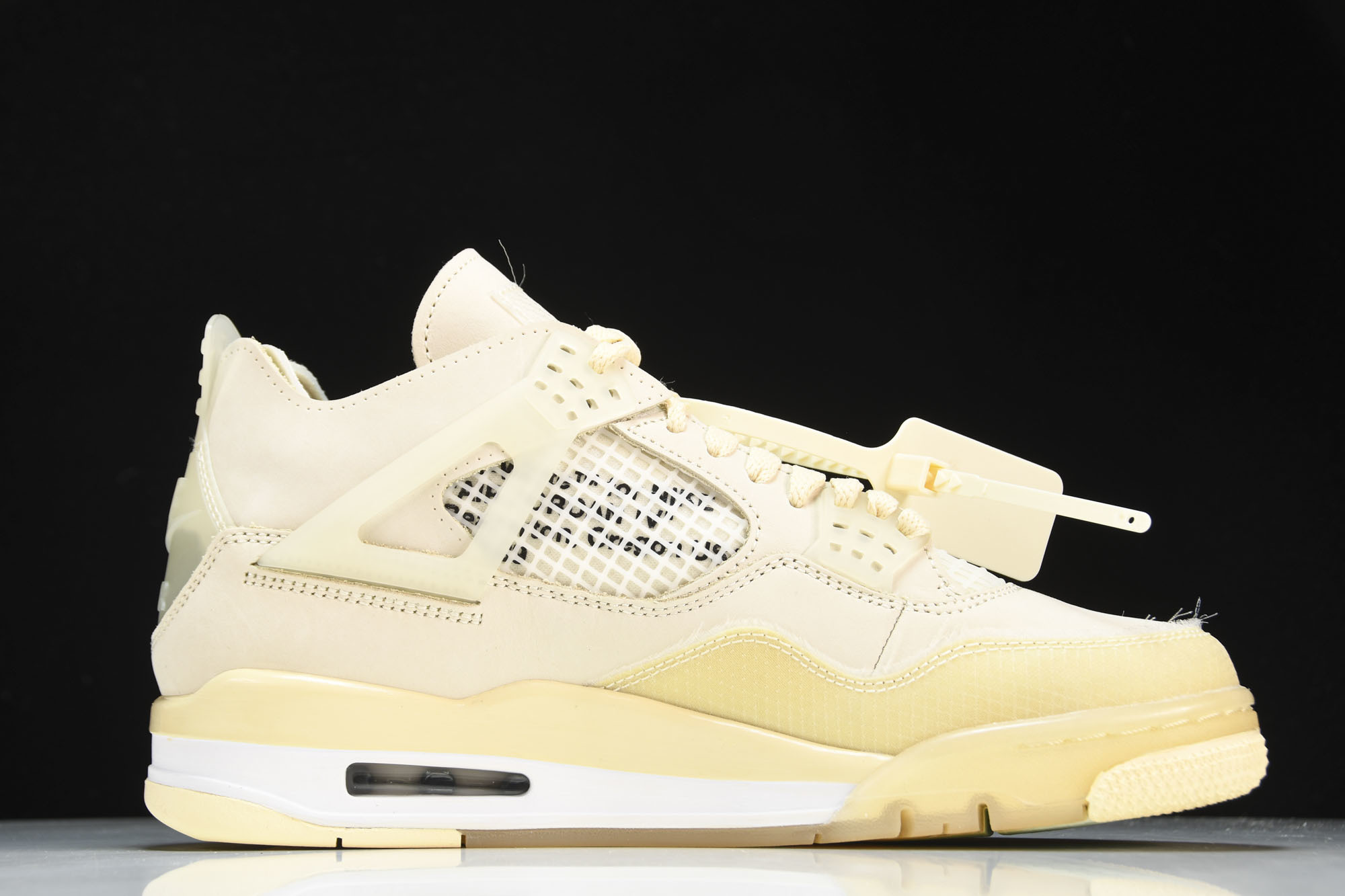 纯原原版 OFF-WHITE x AJ4 WMNS ”SAIC“ 白帆 CV9388-100 #YZ001-1 40 4 纯原原版 OFF-WHITE x AJ4 WMNS ”SAIC“ 白帆 CV9388-100 #YZ001-1 40 4