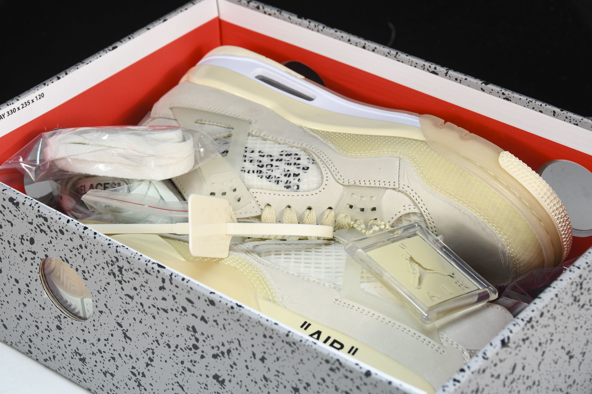 纯原原版 OFF-WHITE x AJ4 WMNS ”SAIC“ 白帆 CV9388-100 #YZ001-1 40 4 纯原原版 OFF-WHITE x AJ4 WMNS ”SAIC“ 白帆 CV9388-100 #YZ001-1 40 4