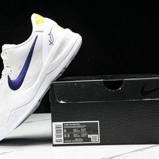 纯原NK Kobe 8 Protro “Lakers Home”湖人 白紫黄色 HF9550-100 #YZ001-1 纯原NK Kobe 8 Protro “Lakers Home”湖人 白紫黄色 HF9550-100 #YZ001-1