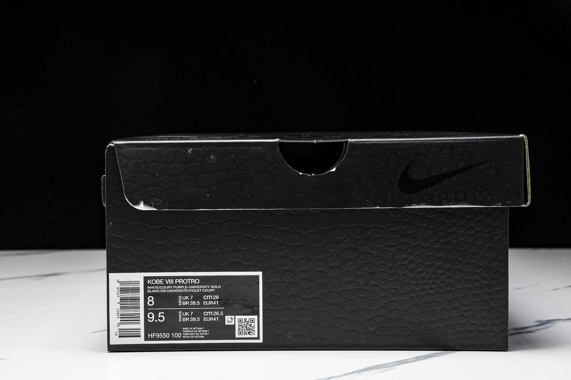 纯原NK Kobe 8 Protro “Lakers Home”湖人 白紫黄色 HF9550-100 #YZ001-1 纯原NK Kobe 8 Protro “Lakers Home”湖人 白紫黄色 HF9550-100 #YZ001-1