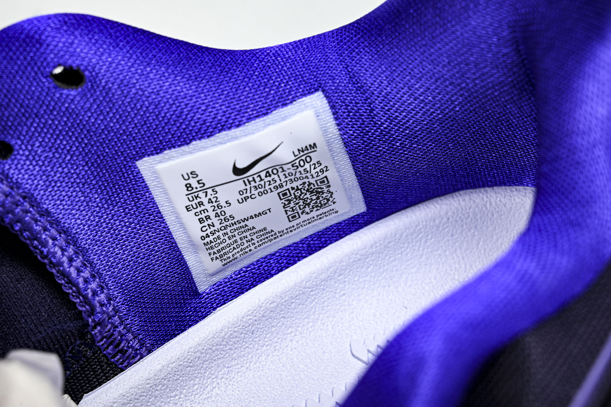 纯原NK Kobe 9 Elite Low EM Protro _Purple Dynasty_ 紫色王朝 科比9代实战