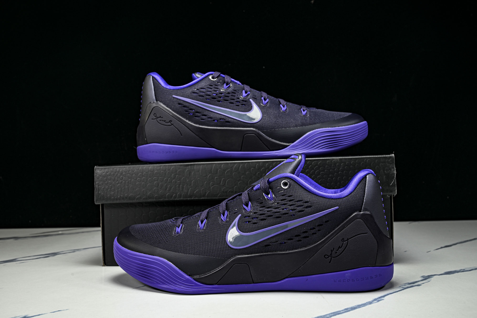 纯原NK Kobe 9 Elite Low EM Protro _Purple Dynasty_ 紫色王朝 科比9代实战