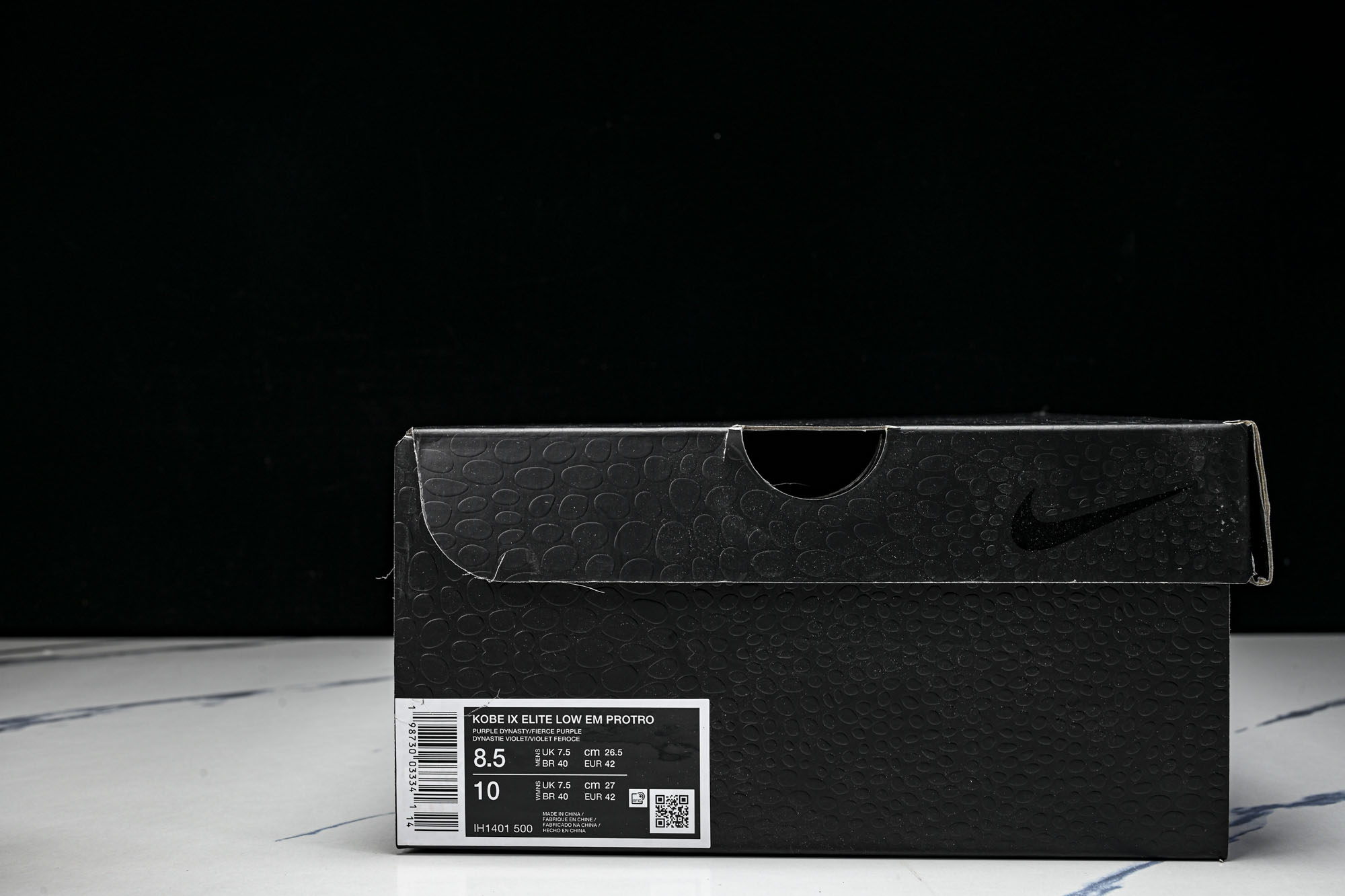 纯原NK Kobe 9 Elite Low EM Protro _Purple Dynasty_ 紫色王朝 科比9代实战