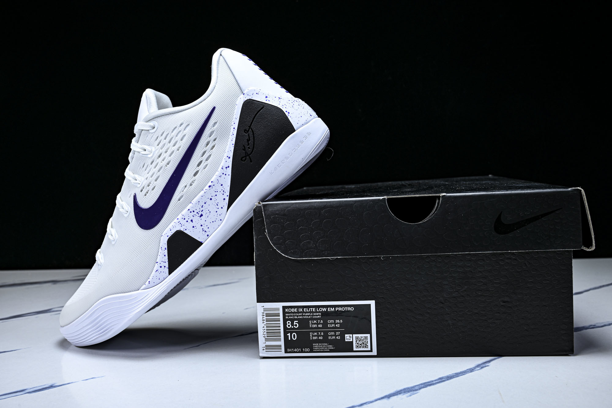 纯原NK Kobe 9 Elite Low Protro 科比9代 低帮 实战篮球鞋IH1401 100 #YZ001- 纯原NK Kobe 9 Elite Low Protro 科比9代 低帮 实战篮球鞋IH1401 100 #YZ001-