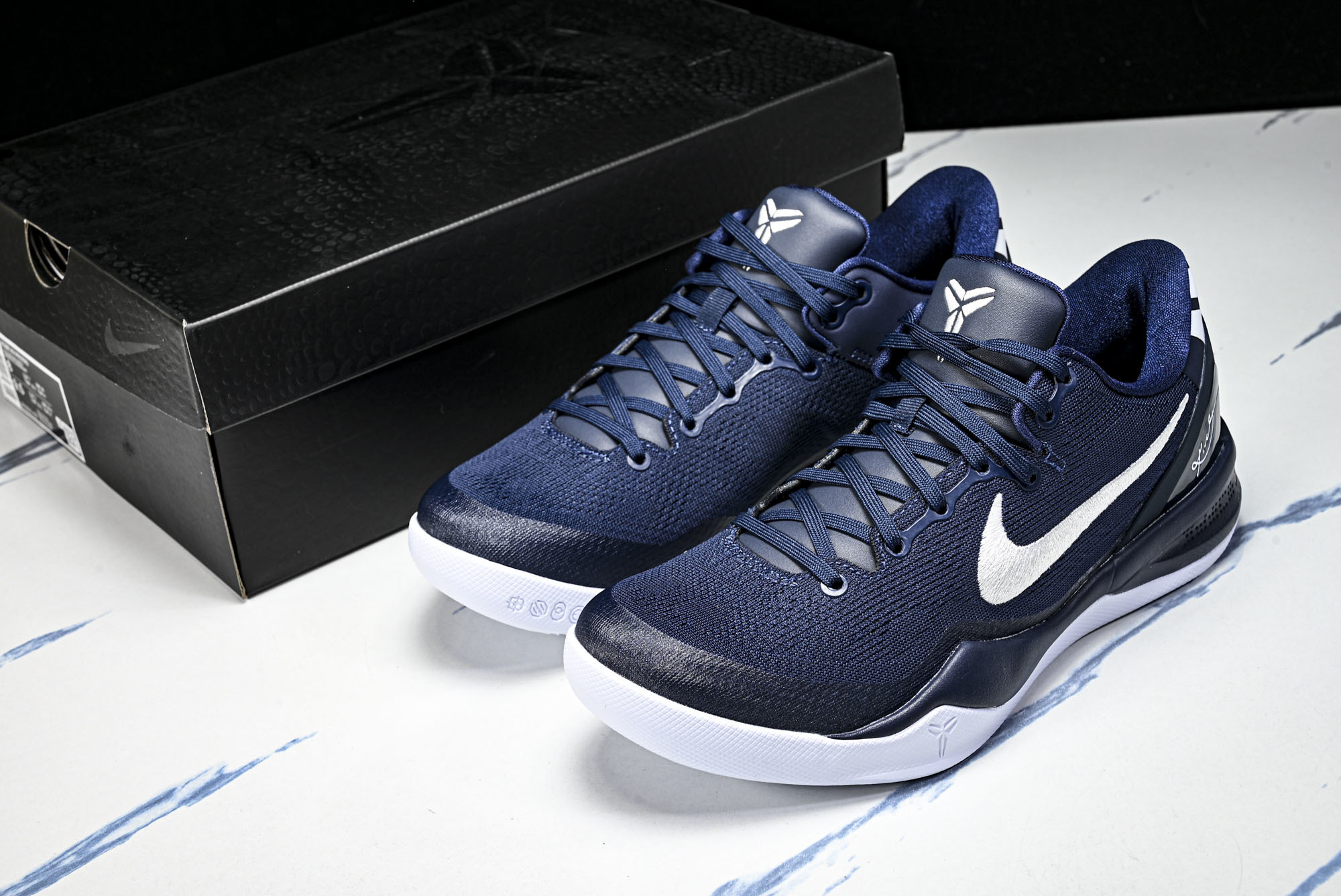 纯原NK Kobe 9 Elite Low Protro 科比9代 深蓝 低帮 实战篮球鞋 HF9550 400 #YZ