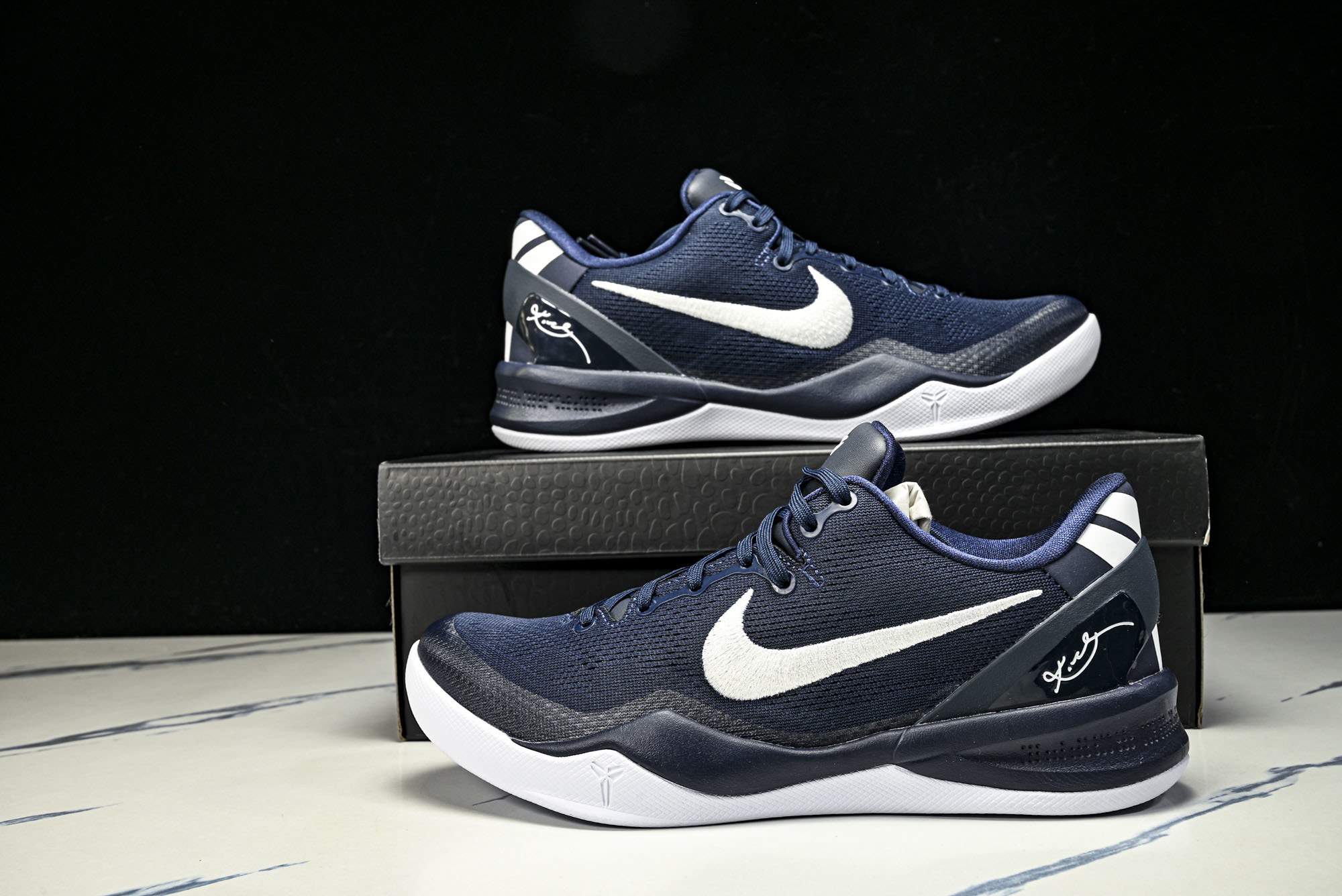纯原NK Kobe 9 Elite Low Protro 科比9代 深蓝 低帮 实战篮球鞋 HF9550 400 #YZ