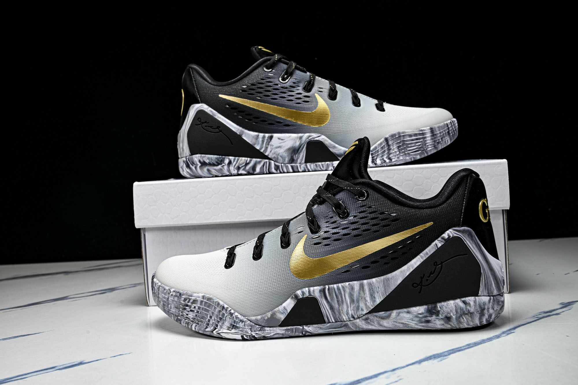 纯原NK Kobe 9 Elite Low 科比9代 低帮实战篮球鞋 FZ7333-002 #YZ001-1 40 40