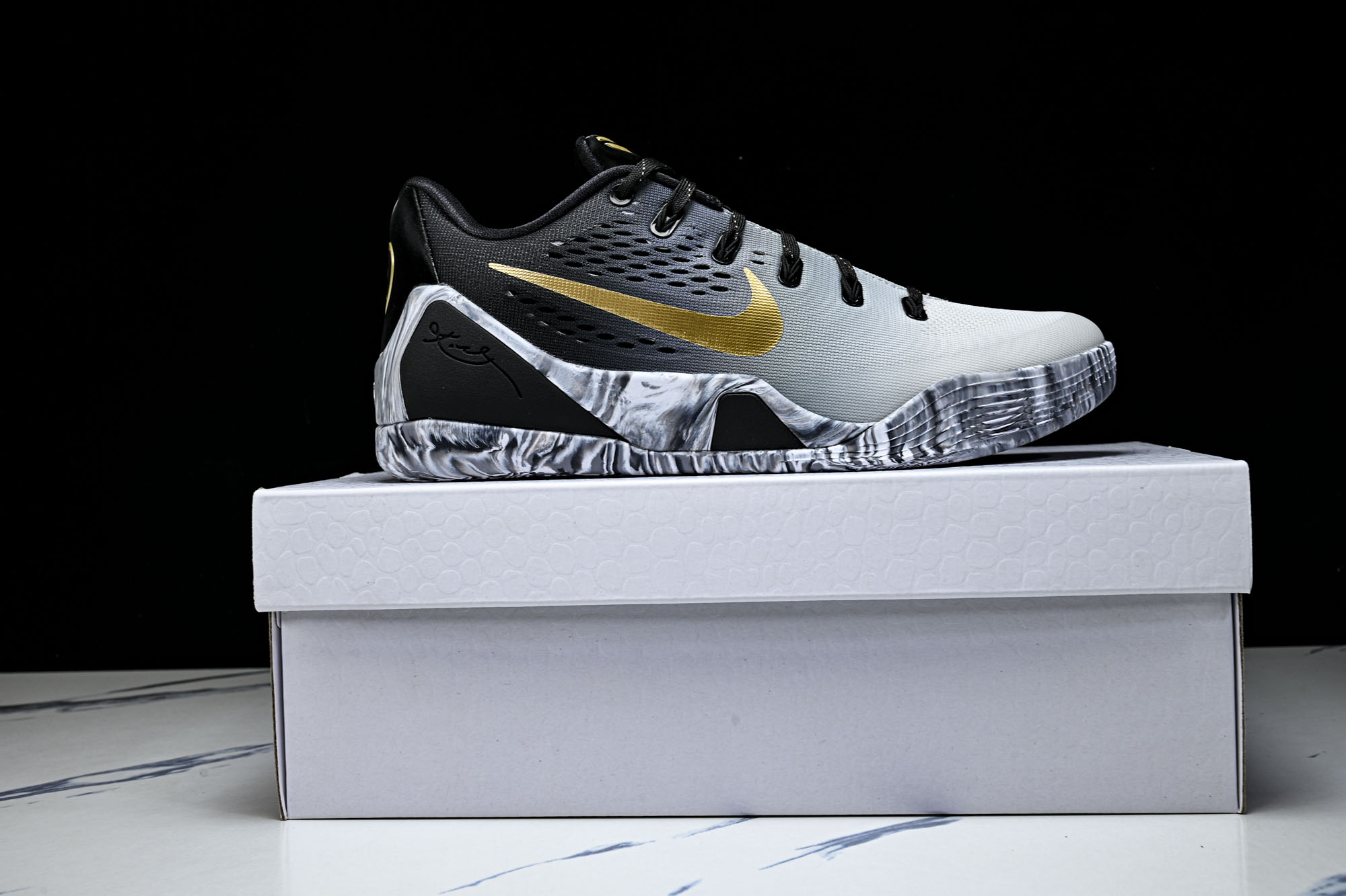 纯原NK Kobe 9 Elite Low 科比9代 低帮实战篮球鞋 FZ7333-002 #YZ001-1 40 40
