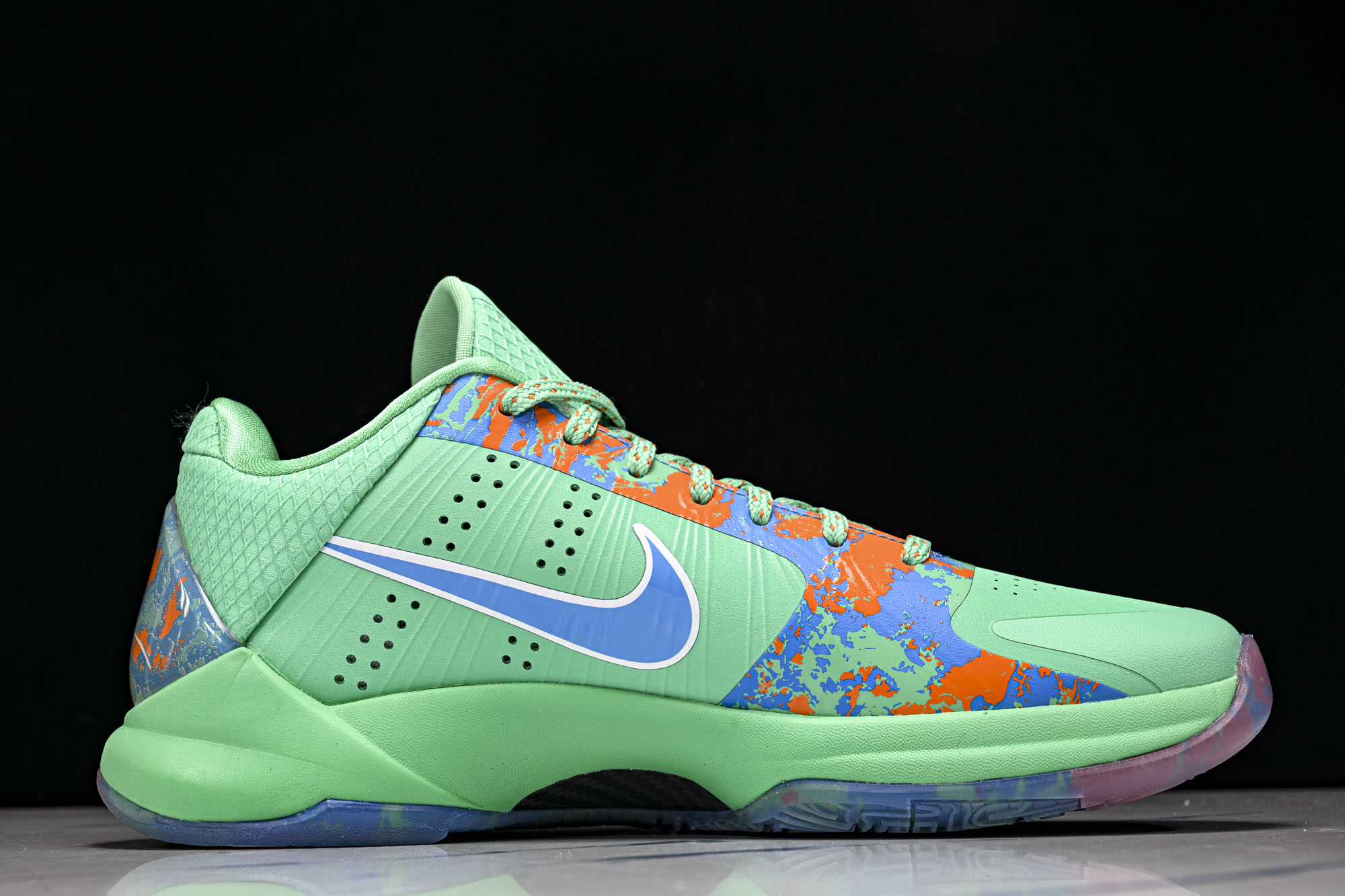 纯原Jalen Brunson x NK Zoom Kobe 5 Protro 'NY vs. NY' 绿蓝桔色 IX1 纯原Jalen Brunson x NK Zoom Kobe 5 Protro 'NY vs. NY' 绿蓝桔色 IX1