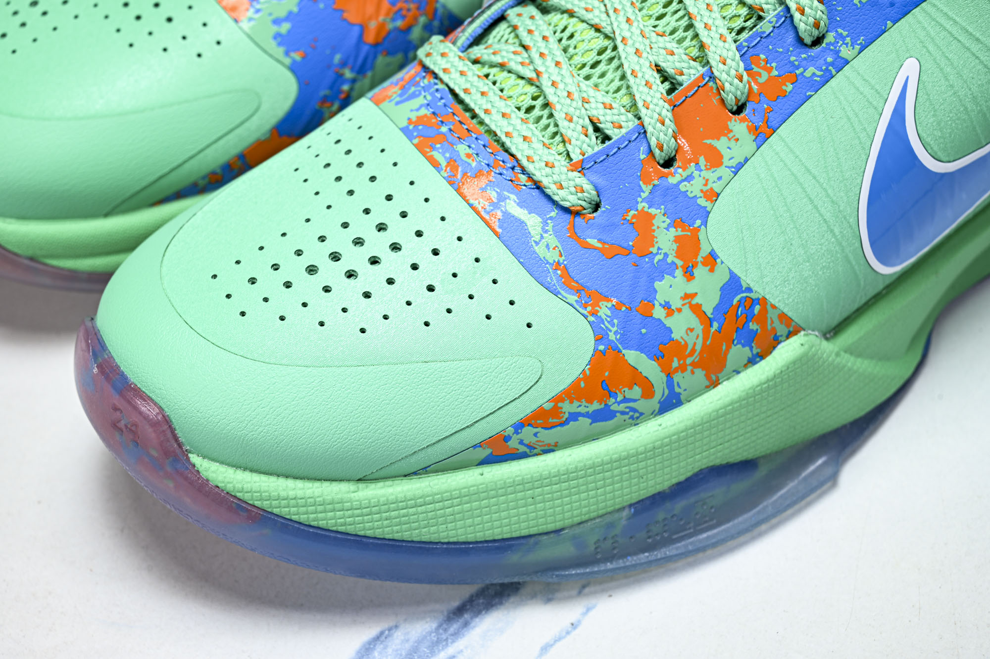 纯原Jalen Brunson x NK Zoom Kobe 5 Protro 'NY vs. NY' 绿蓝桔色 IX1 纯原Jalen Brunson x NK Zoom Kobe 5 Protro 'NY vs. NY' 绿蓝桔色 IX1