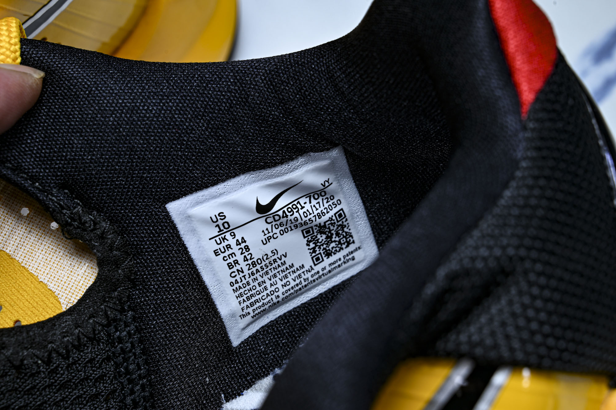 纯原NK Kobe 5 Protro‘Bruce Lee’黑黄 李小龙 CD4991-700 #YZ001-1 40 4 纯原NK Kobe 5 Protro‘Bruce Lee’黑黄 李小龙 CD4991-700 #YZ001-1 40 4