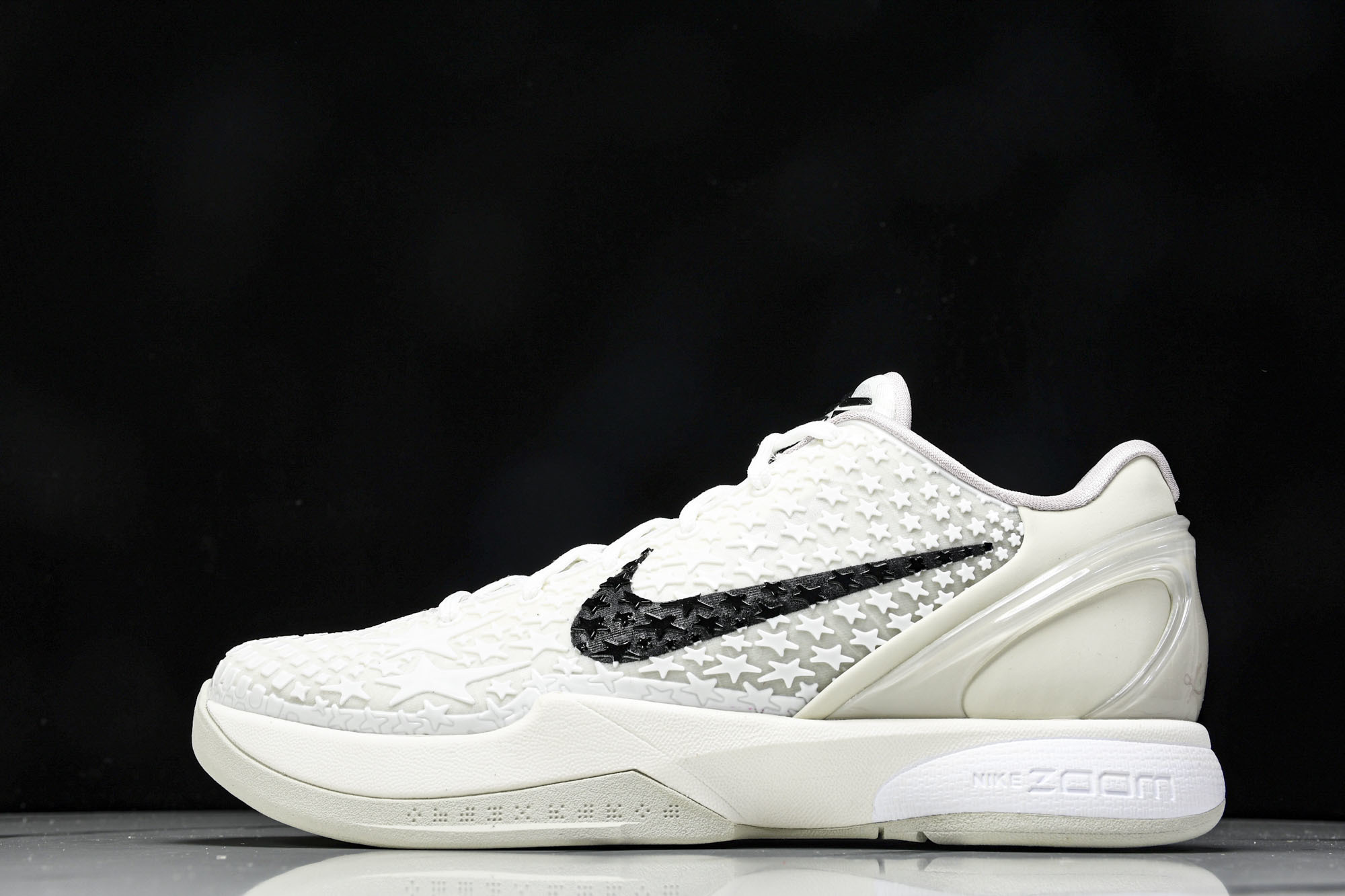 纯原NK Kobe 6 Protro Sail All-Star 全明星 白帆 FQ3546-100 #YZ001-1 