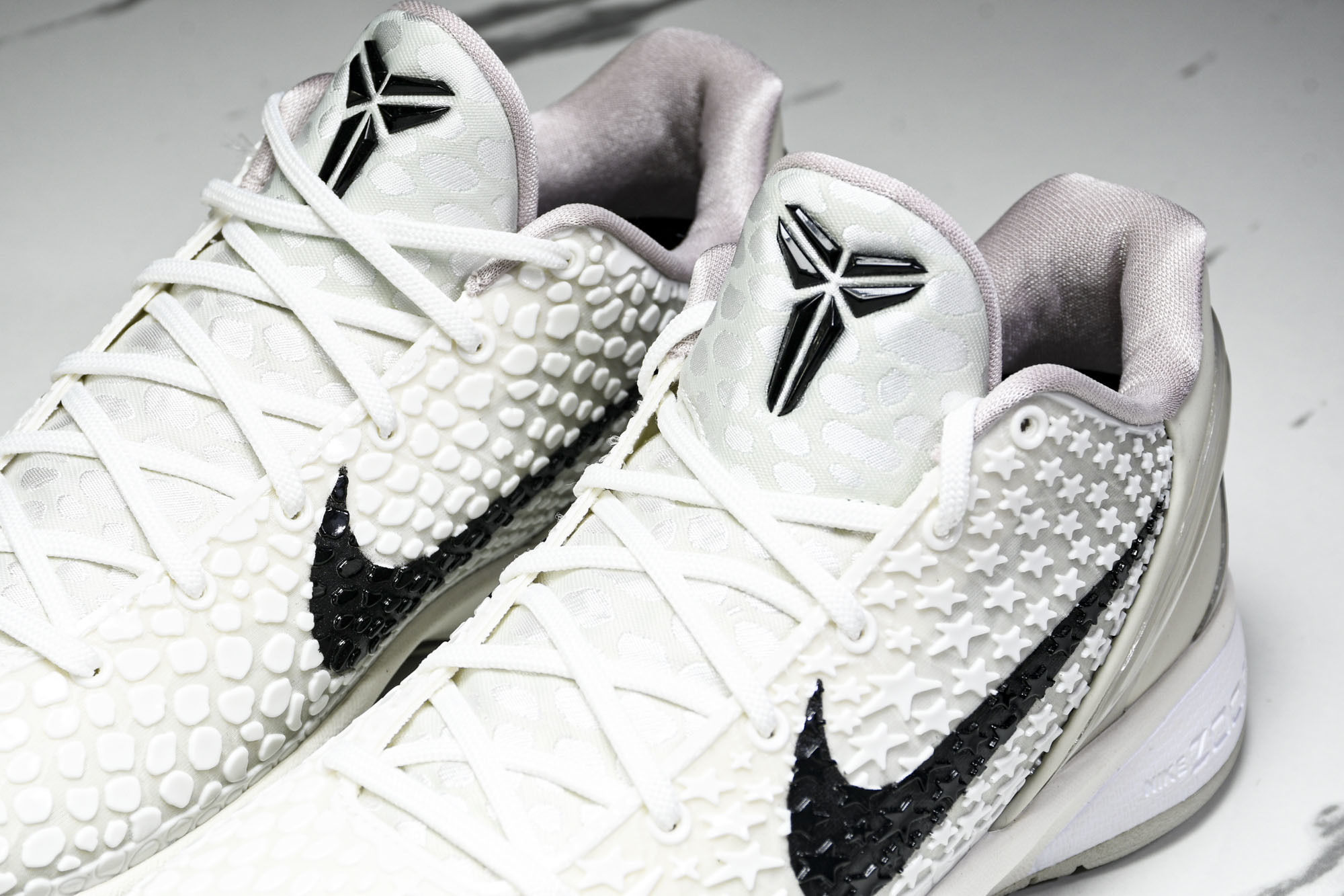 纯原NK Kobe 6 Protro Sail All-Star 全明星 白帆 FQ3546-100 #YZ001-1 