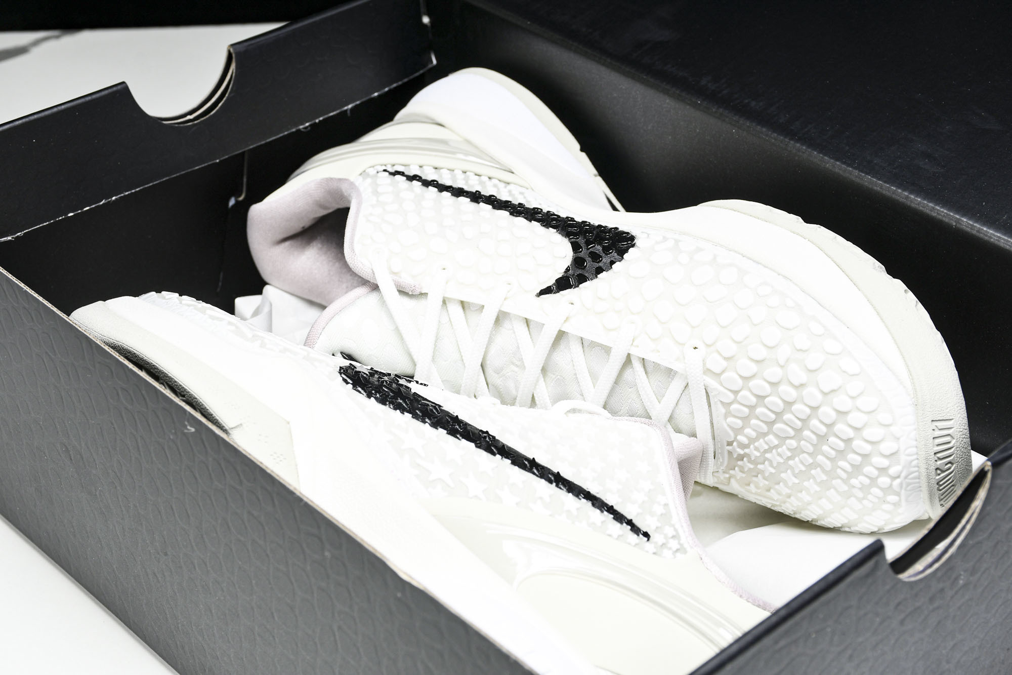纯原NK Kobe 6 Protro Sail All-Star 全明星 白帆 FQ3546-100 #YZ001-1 