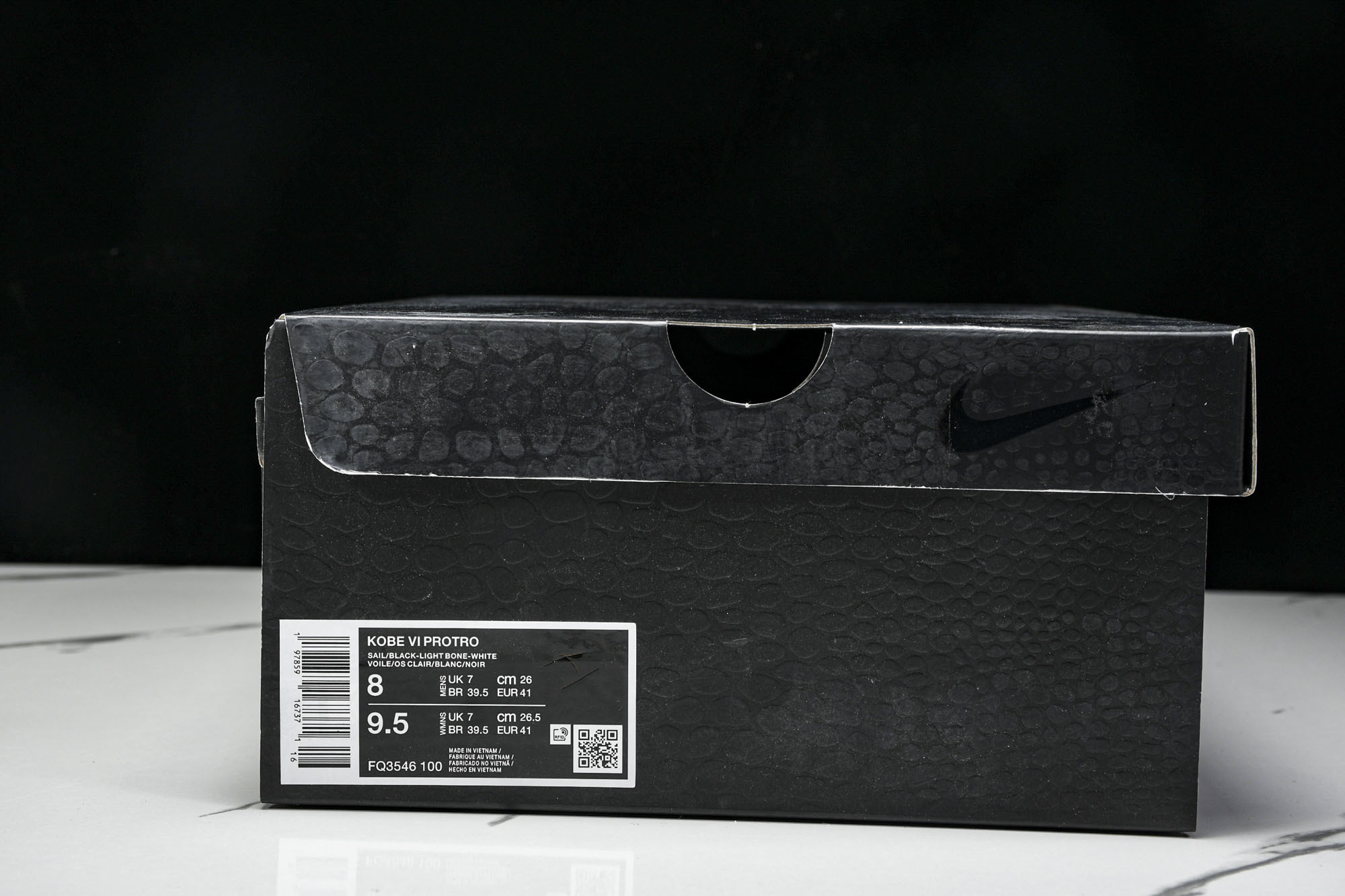 纯原NK Kobe 6 Protro Sail All-Star 全明星 白帆 FQ3546-100 #YZ001-1 