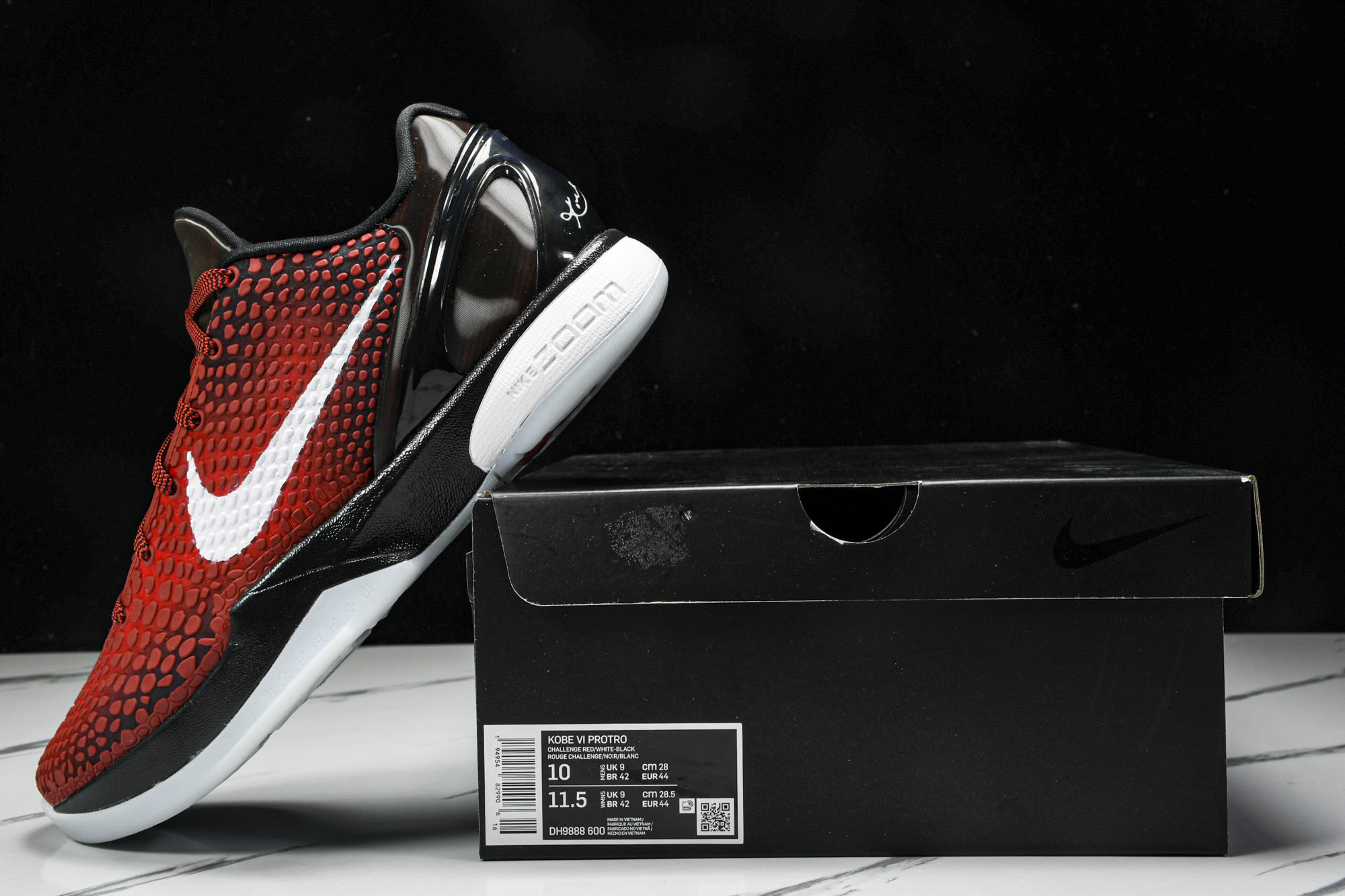 纯原Nk Kobe 6 Protro“All-Srar”科比6代 黑红 2021复刻 DH9888-600 #YZ001 纯原Nk Kobe 6 Protro“All-Srar”科比6代 黑红 2021复刻 DH9888-600 #YZ001