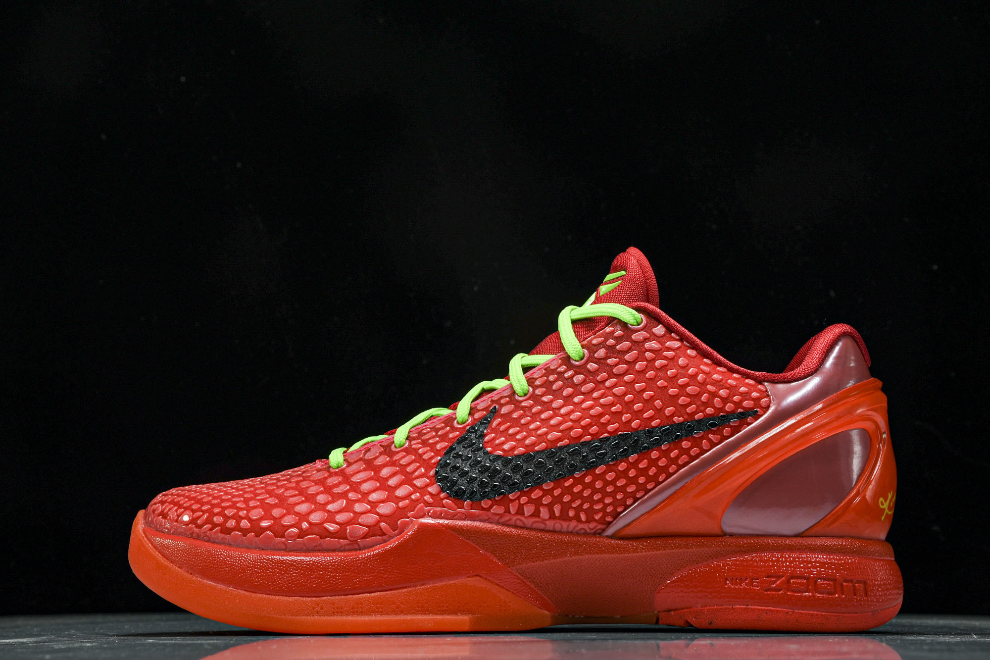 纯原NK Kobe 6 Protro“Reverse Grinch”红色 反转青蜂侠 FV4921-600 #YZ001