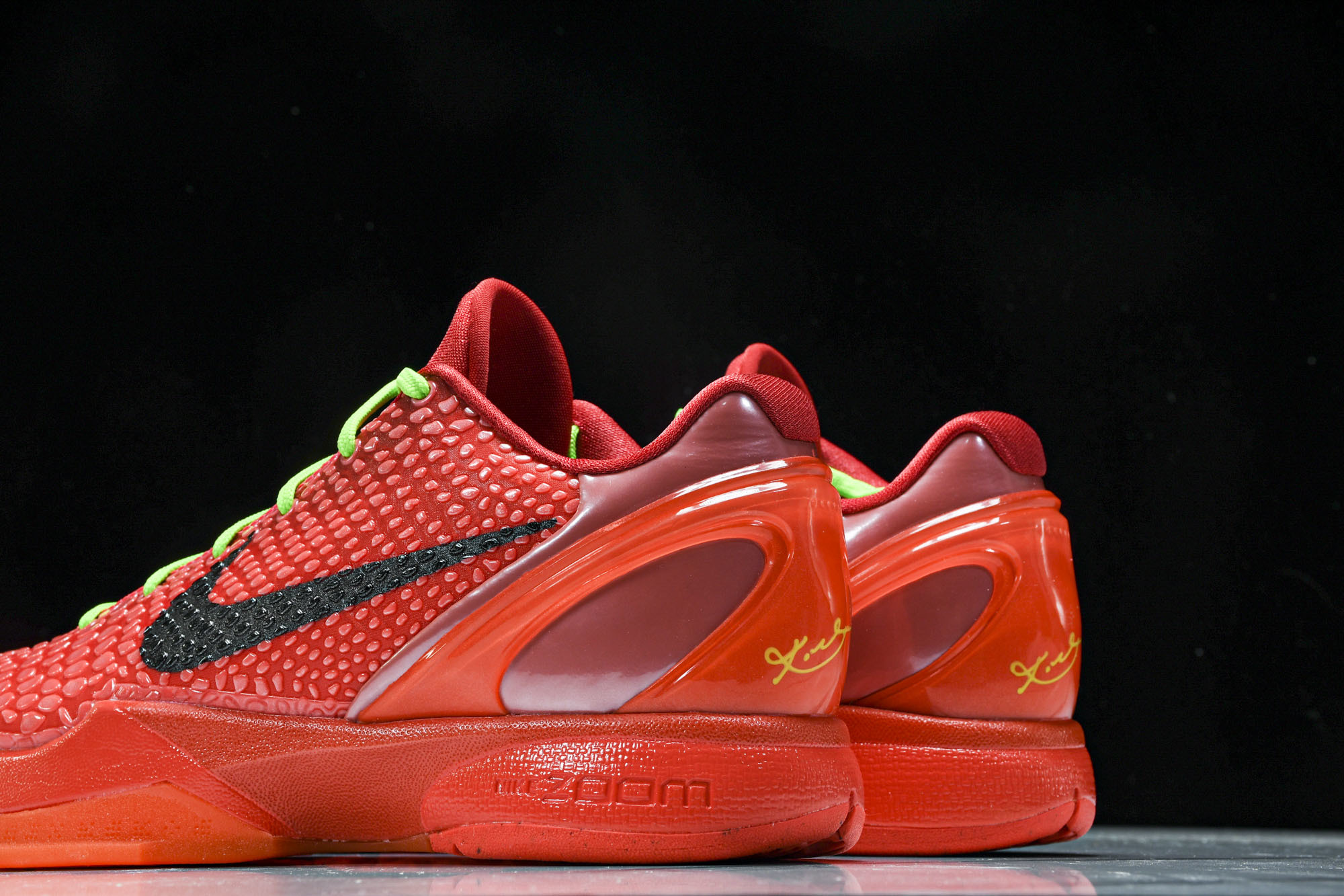 纯原NK Kobe 6 Protro“Reverse Grinch”红色 反转青蜂侠 FV4921-600 #YZ001 纯原NK Kobe 6 Protro“Reverse Grinch”红色 反转青蜂侠 FV4921-600 #YZ001