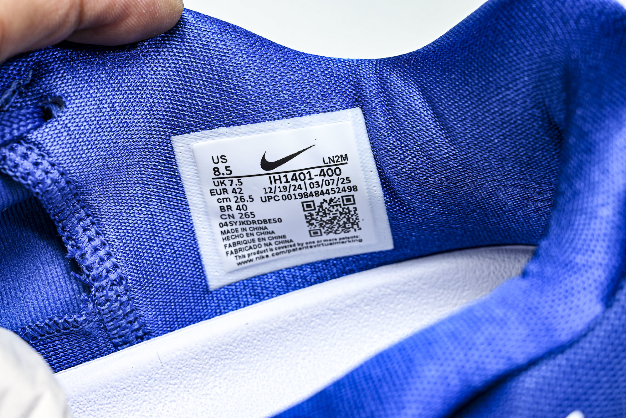 纯原NK Kobe 9 EM Protro TB 'Game Royal' 皇家蓝' IH1401-400 #YZ001