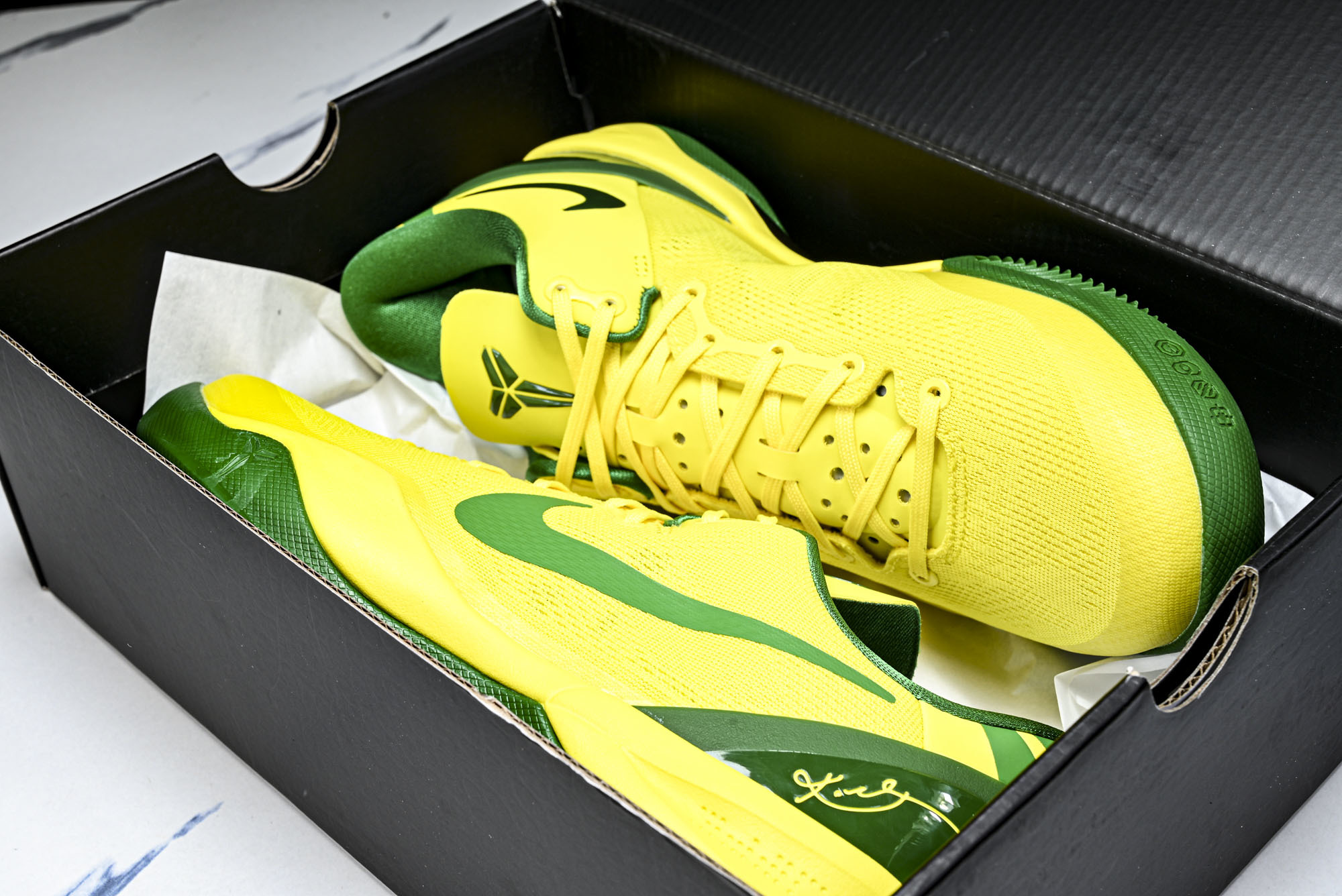 下架 纯原NK Kobe Oregon Ducks PE PACK 黄绿 H023-HF7485_ #YZ001-1 4