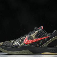 纯原NK Zoom Kobe 6 Protro“Italian Camo”黑红 FQ3546-001 #YZ001-1 纯原NK Zoom Kobe 6 Protro“Italian Camo”黑红 FQ3546-001 #YZ001-1