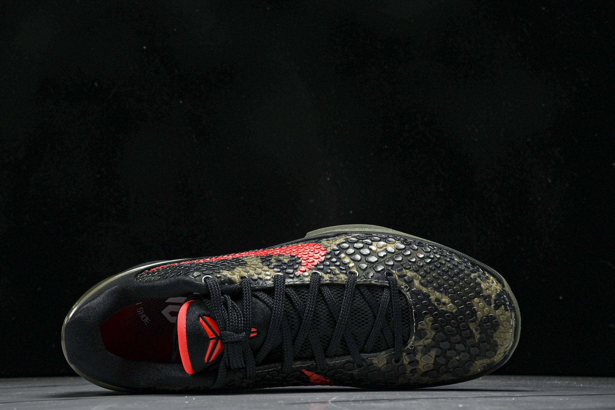 纯原NK Zoom Kobe 6 Protro“Italian Camo”黑红 FQ3546-001 #YZ001-1 